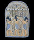 Horus and Anubis Blessing Pharaoh Plaque