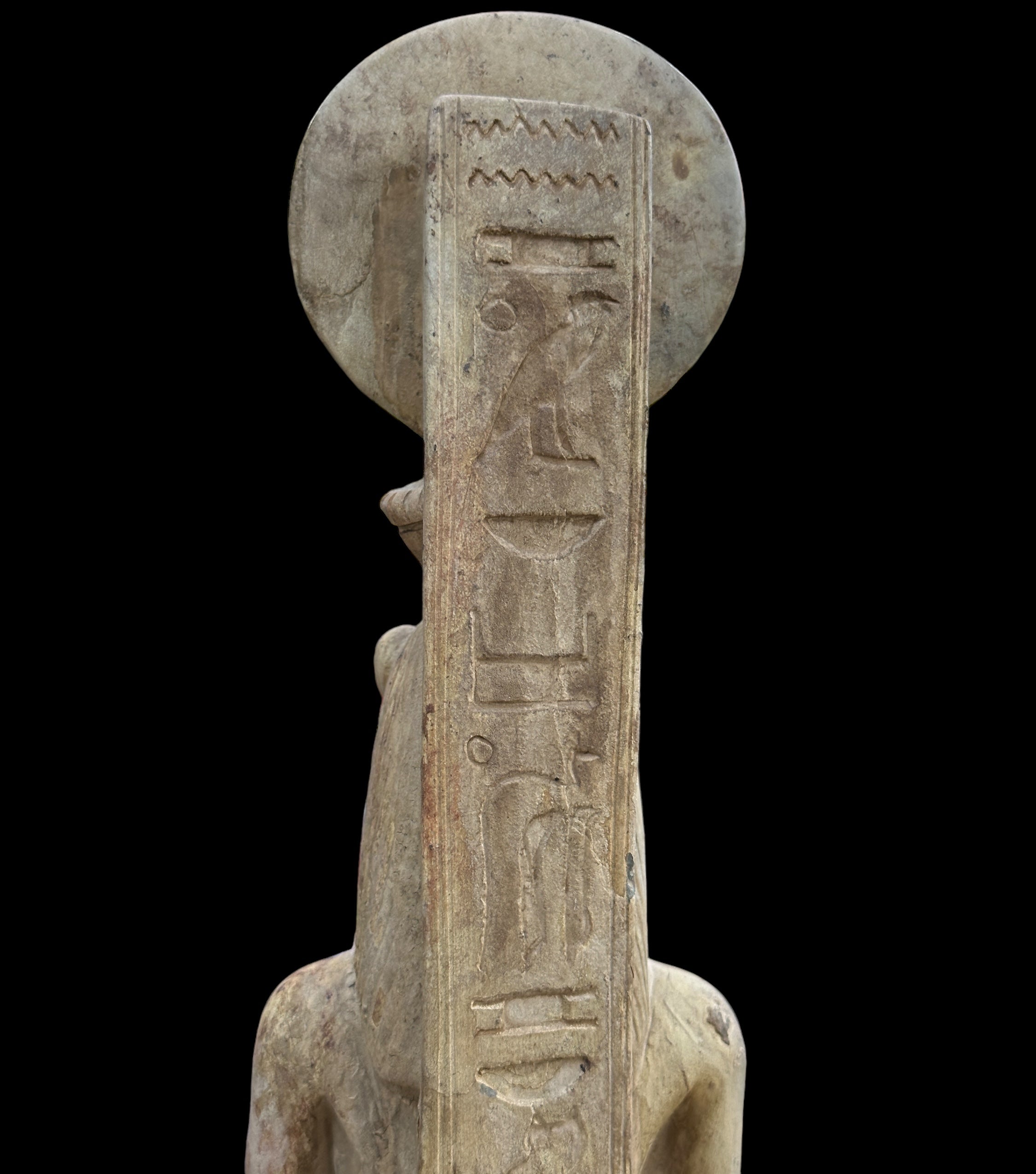 Handcarved Limestone Sekhmet