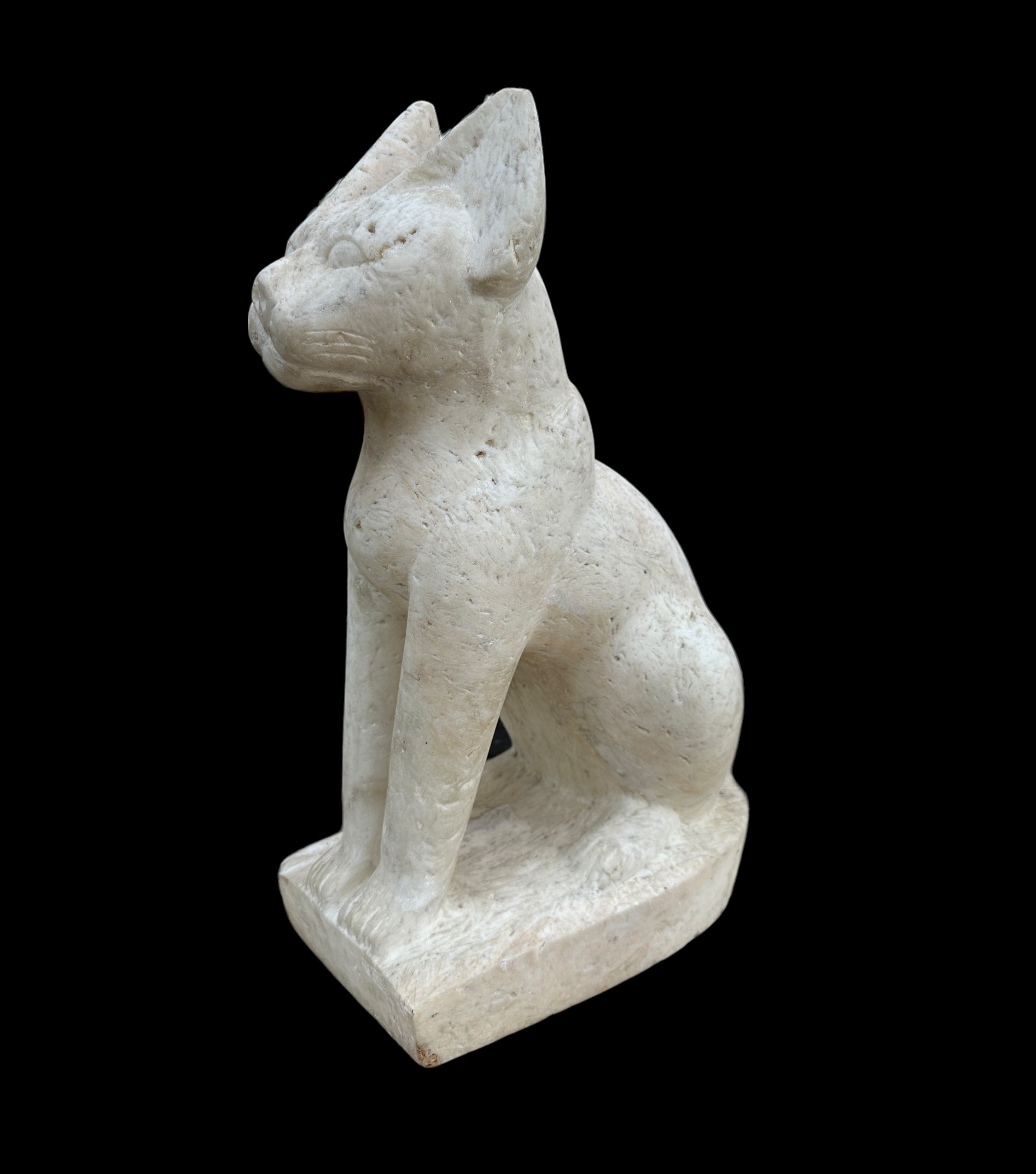 Bastet Statue - Handcarved Alabaster