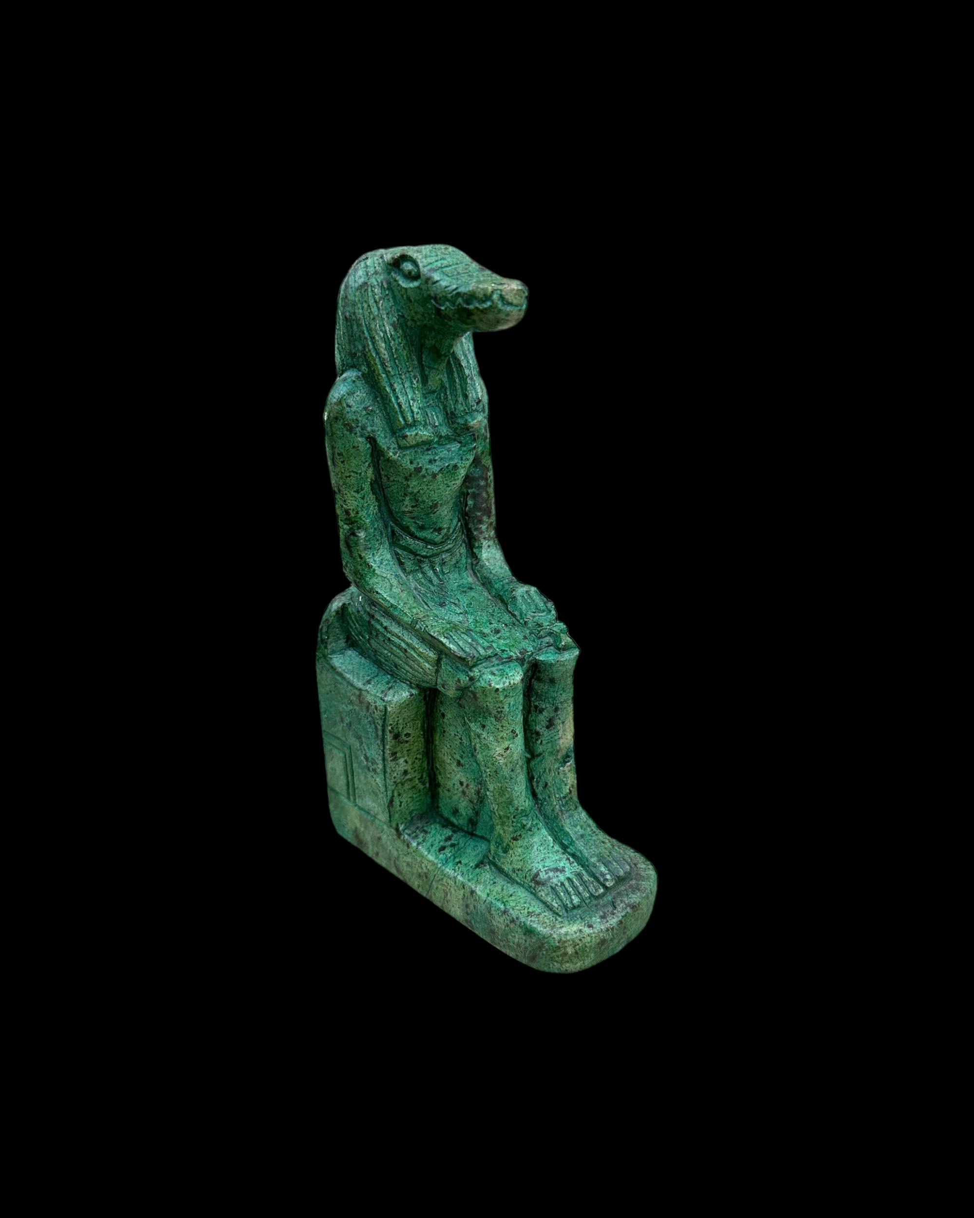 Sobek Statue - Handcrafted in Egypt