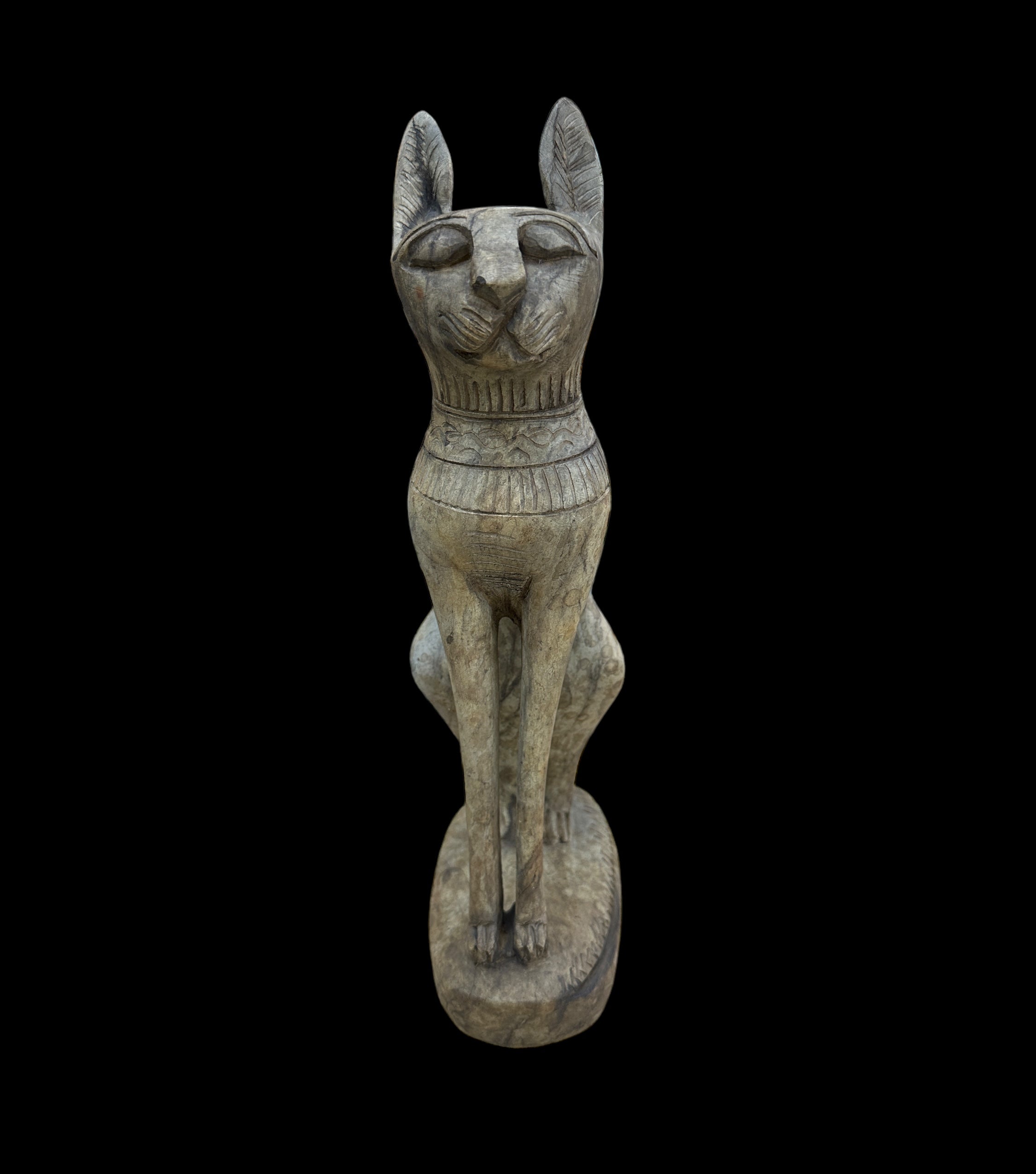 Bastet Statue - Handcarved Limestone