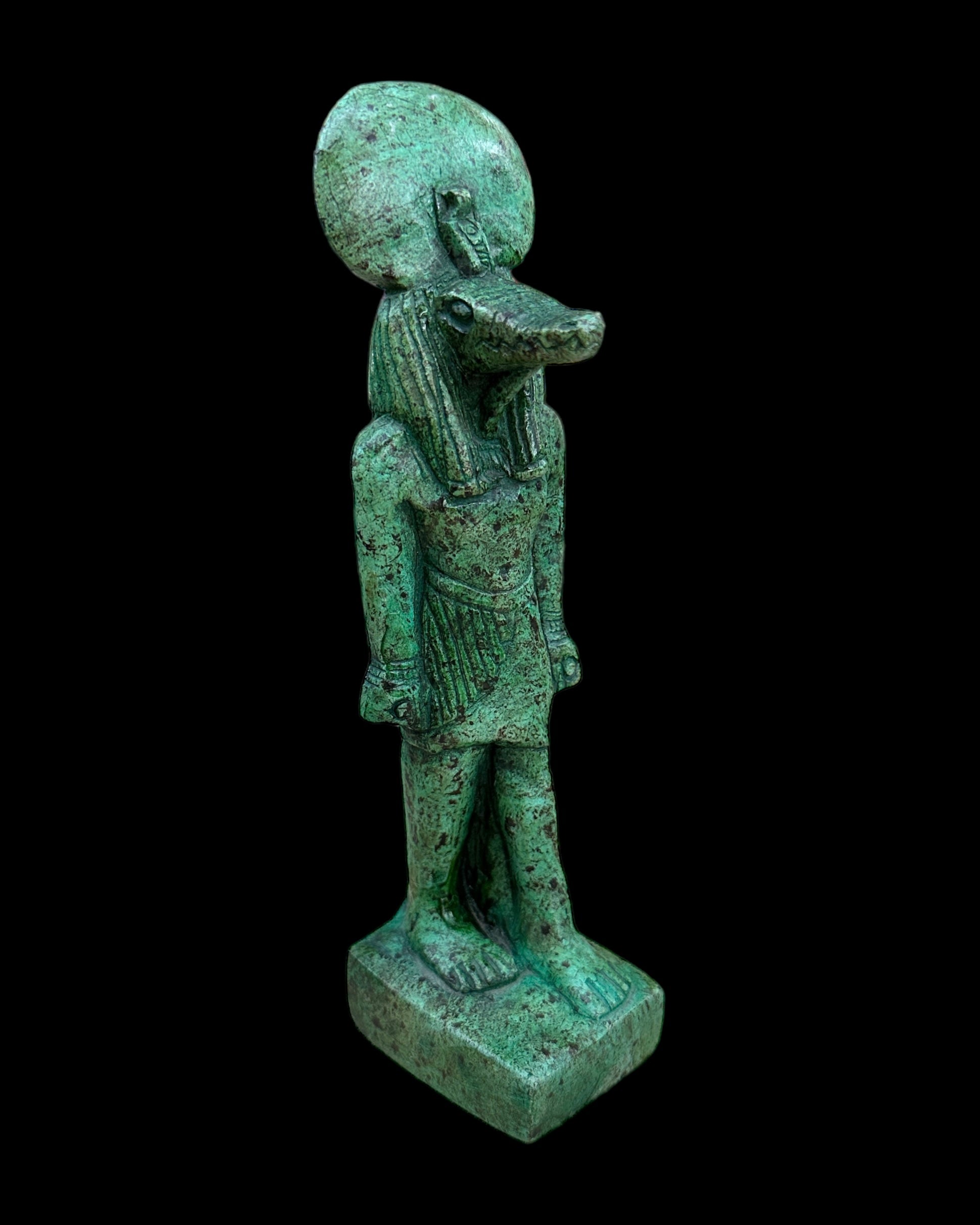 Sobek Statue - Handcrafted in Egypt