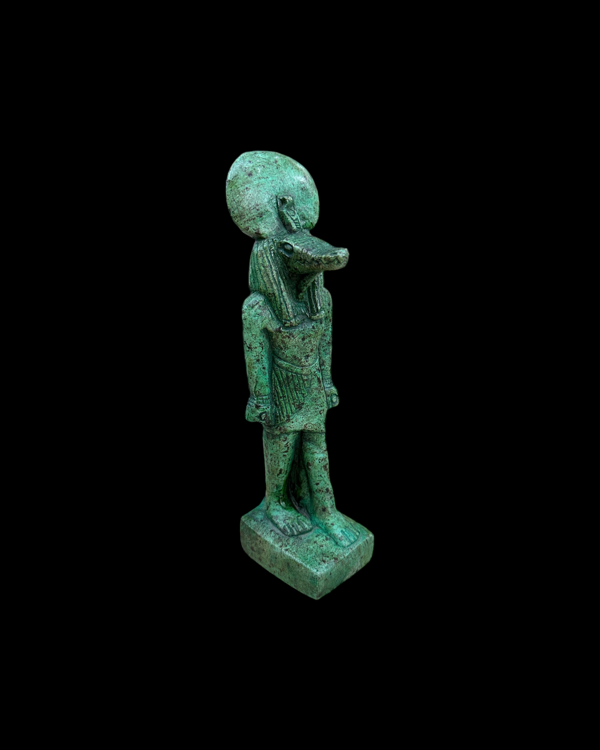 Sobek Statue - Handcrafted in Egypt