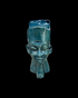 Pharaoh Bust - Blue Faience