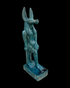 Anubis Statue - Blue Faience