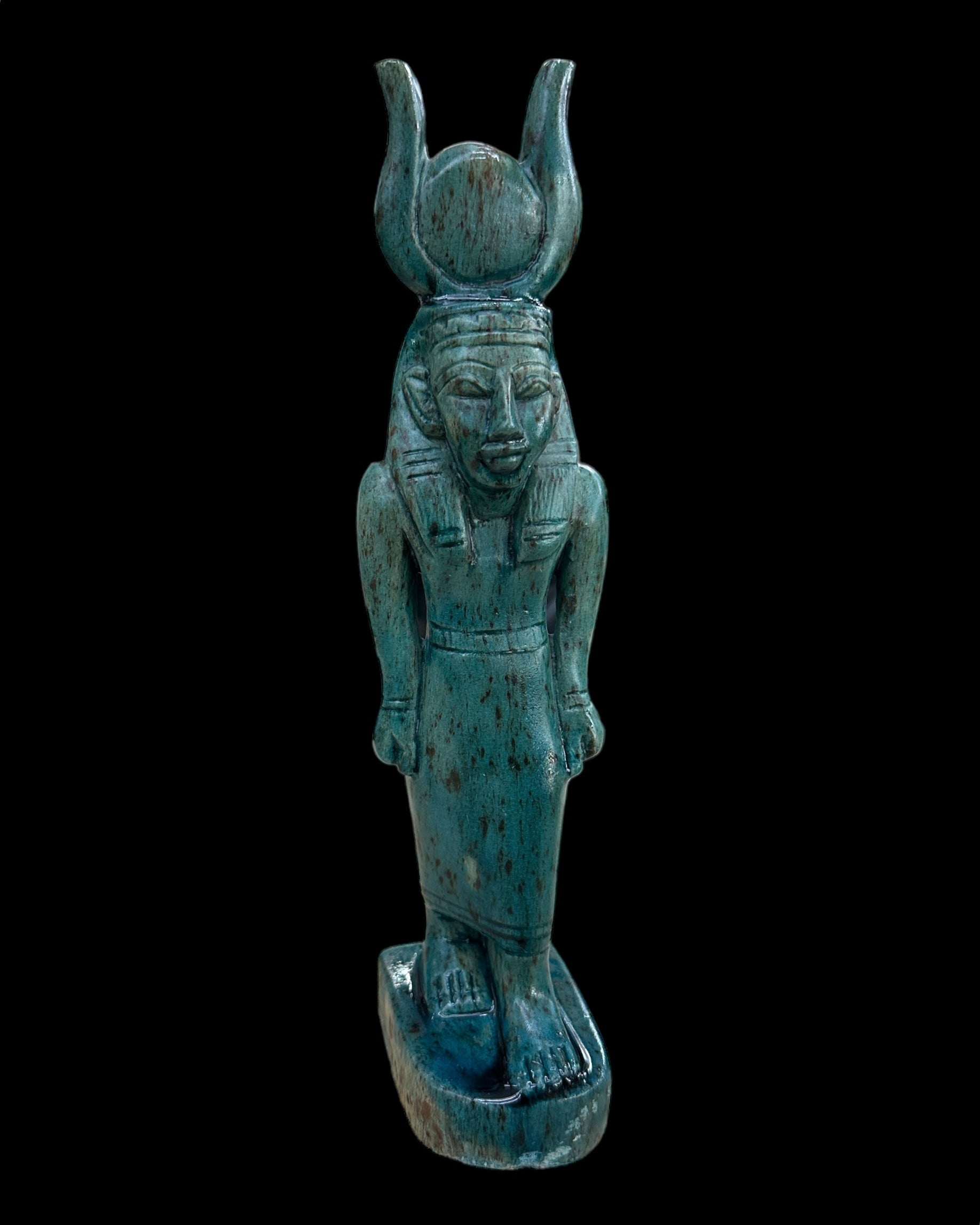 Isis Statue - Blue Faience