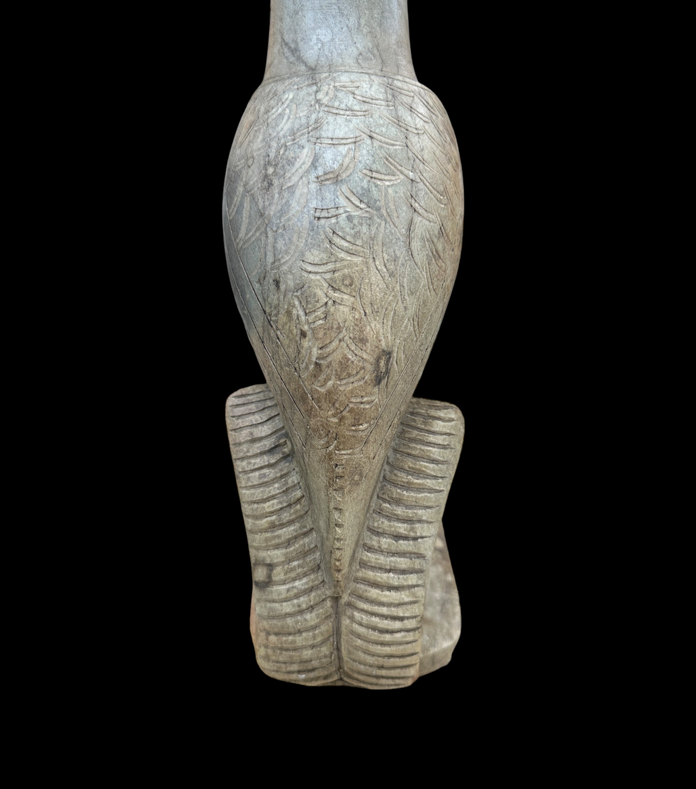 Horus Statue - Handcarved Limestone