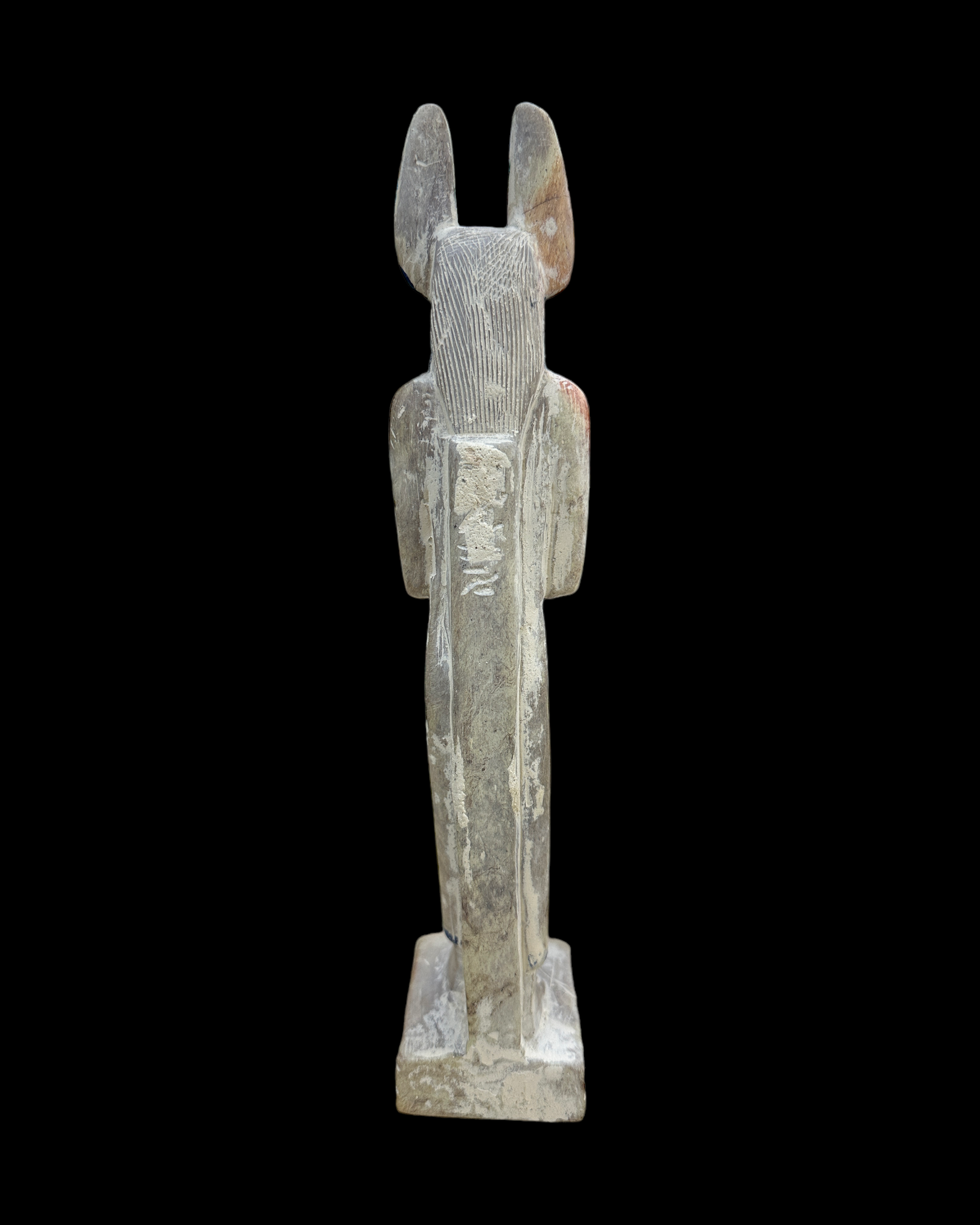 Anubis Carrying Canopic Jars Statue