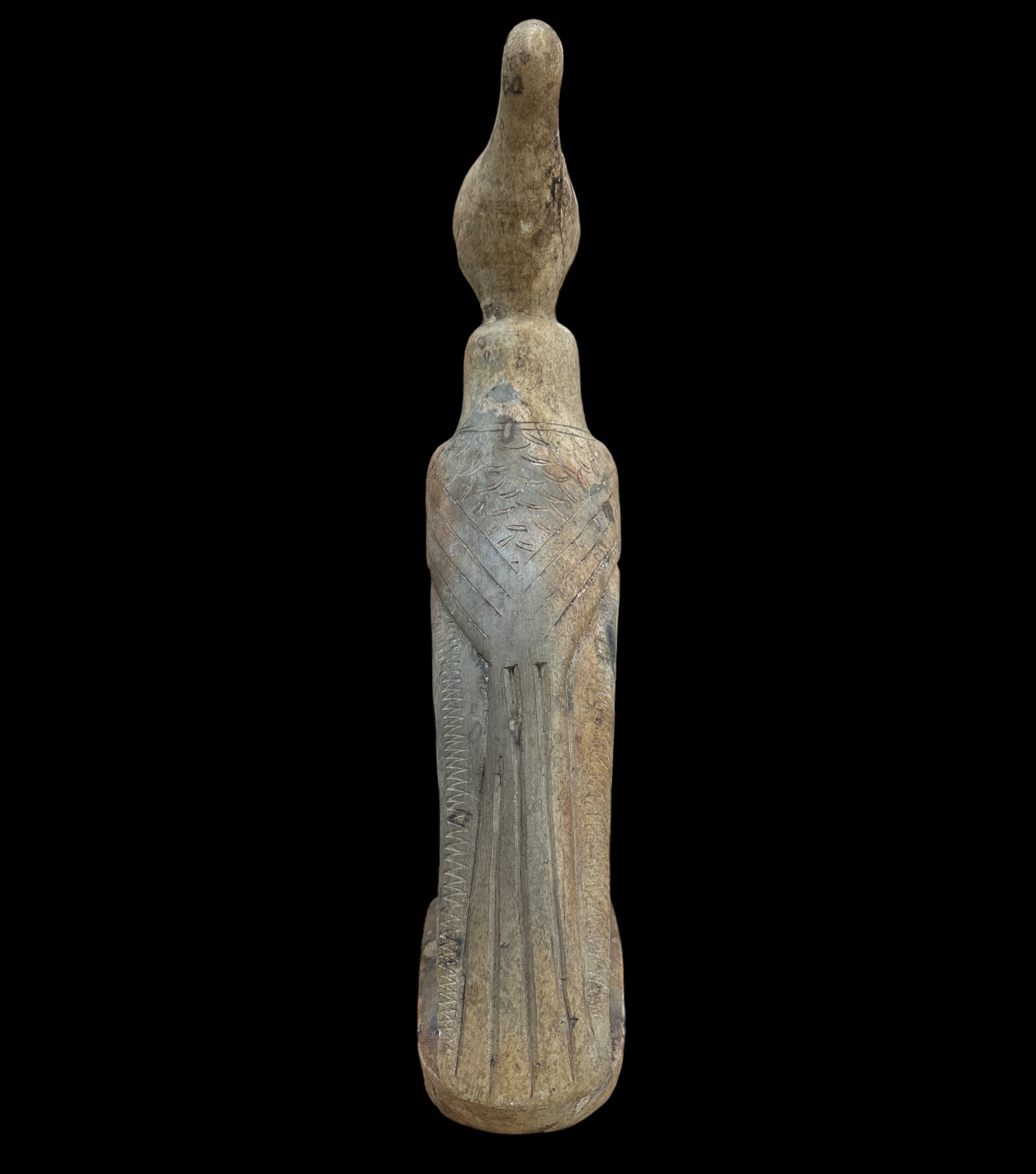 Horus Statue - Handcarved Limestone