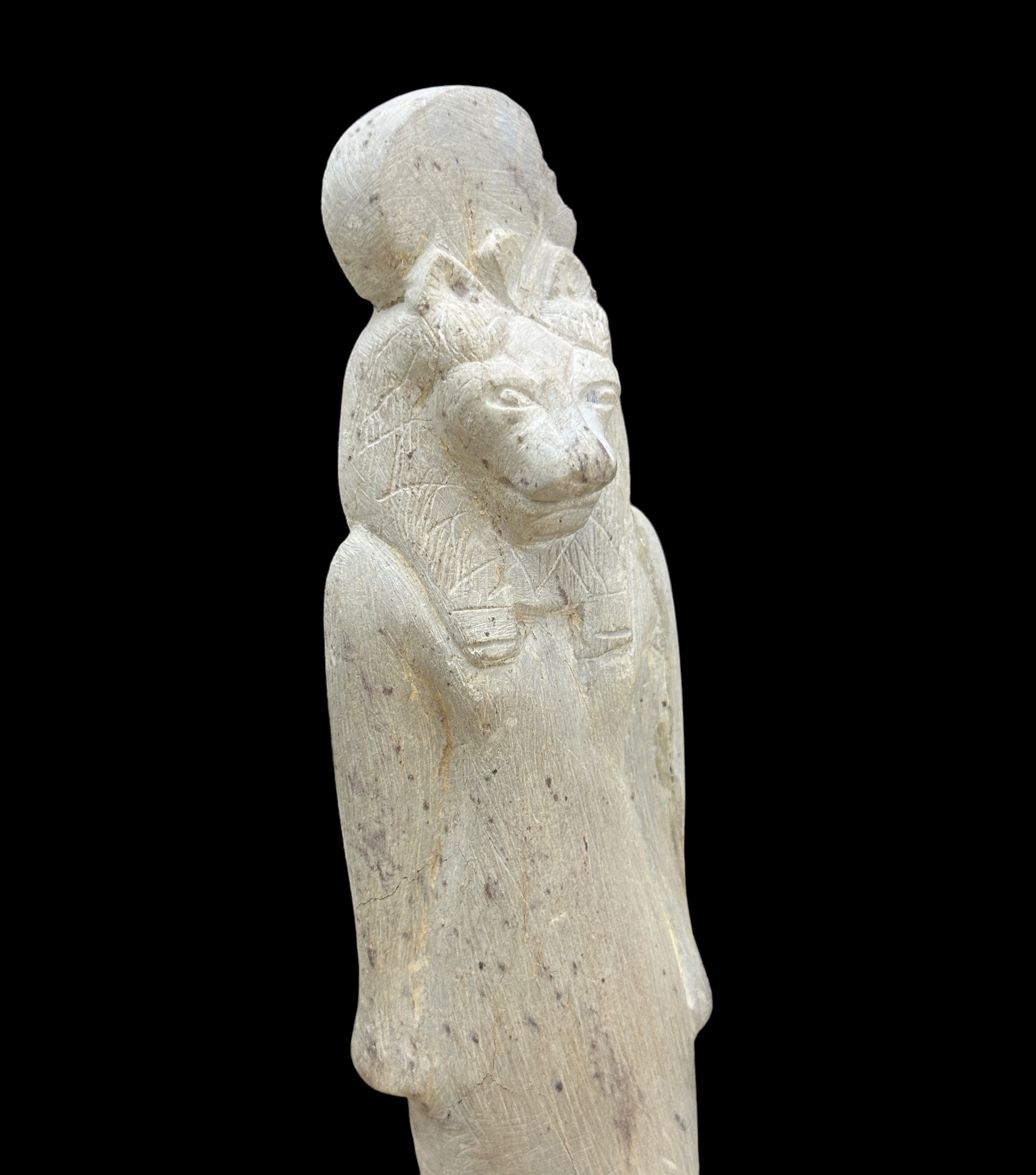 Sekhmet Statue - Handcarved Limestone