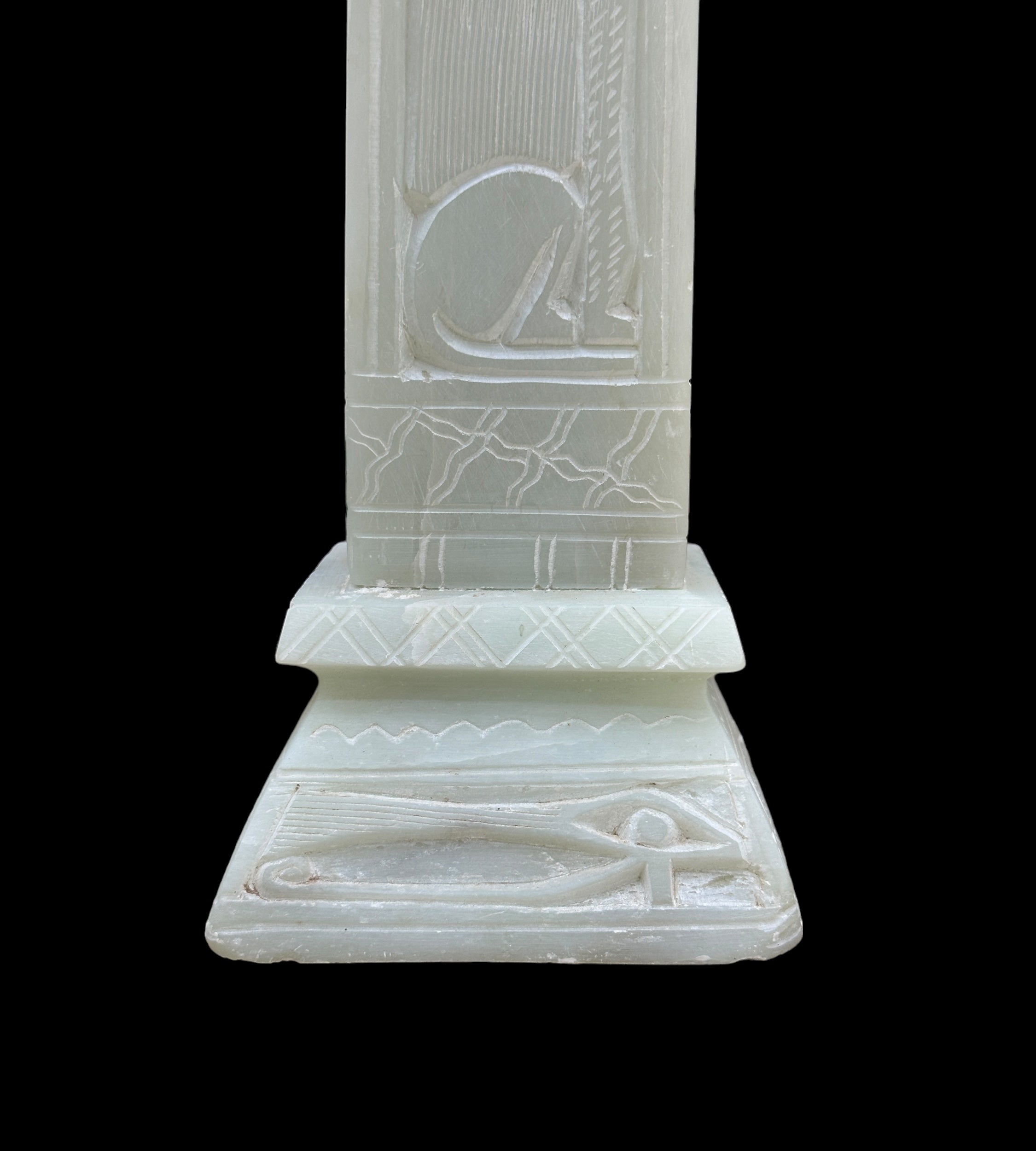 Egyptian Obelisk - Handcarved Soapstone