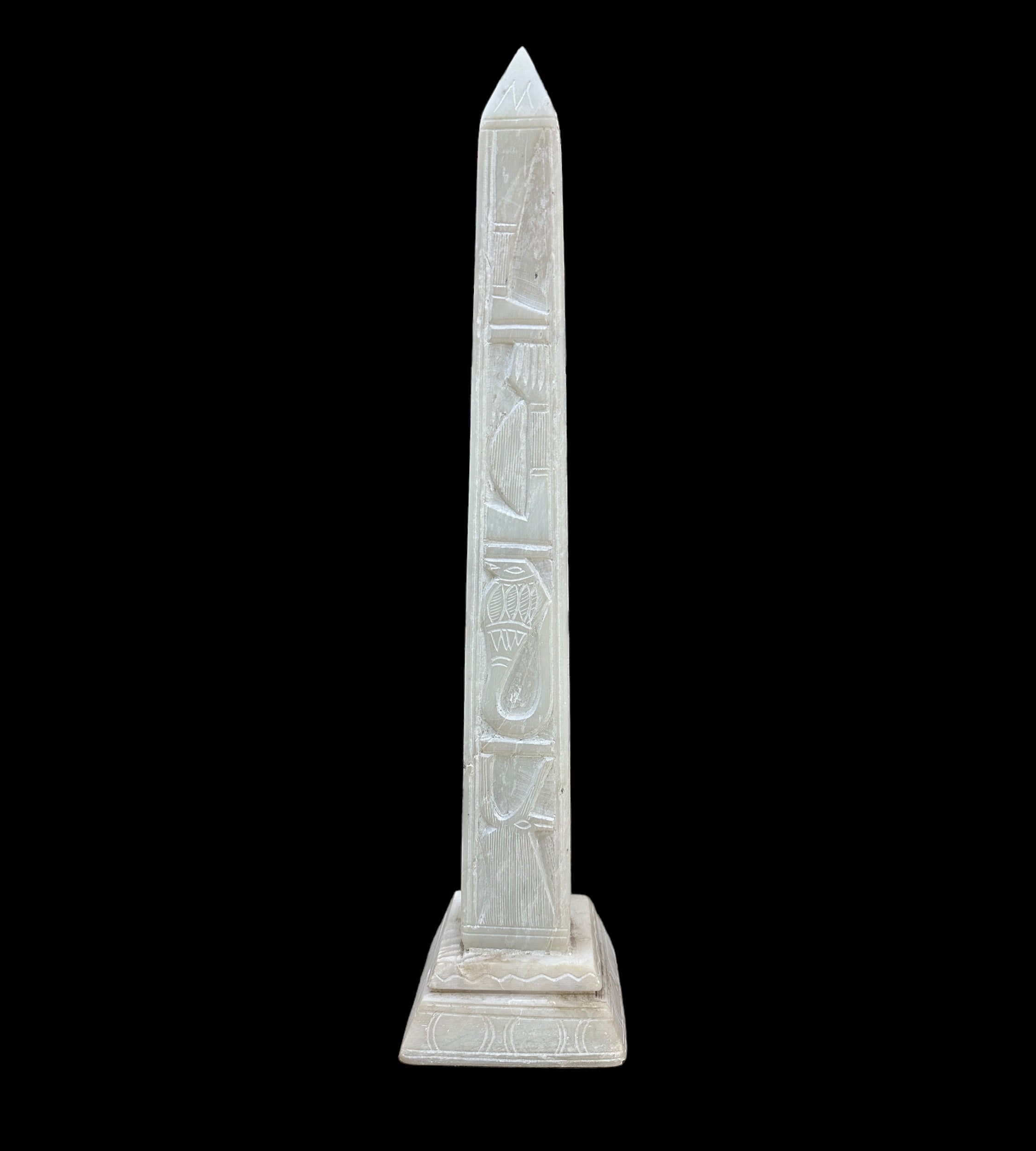 Egyptian Obelisk - Handcarved Soapstone