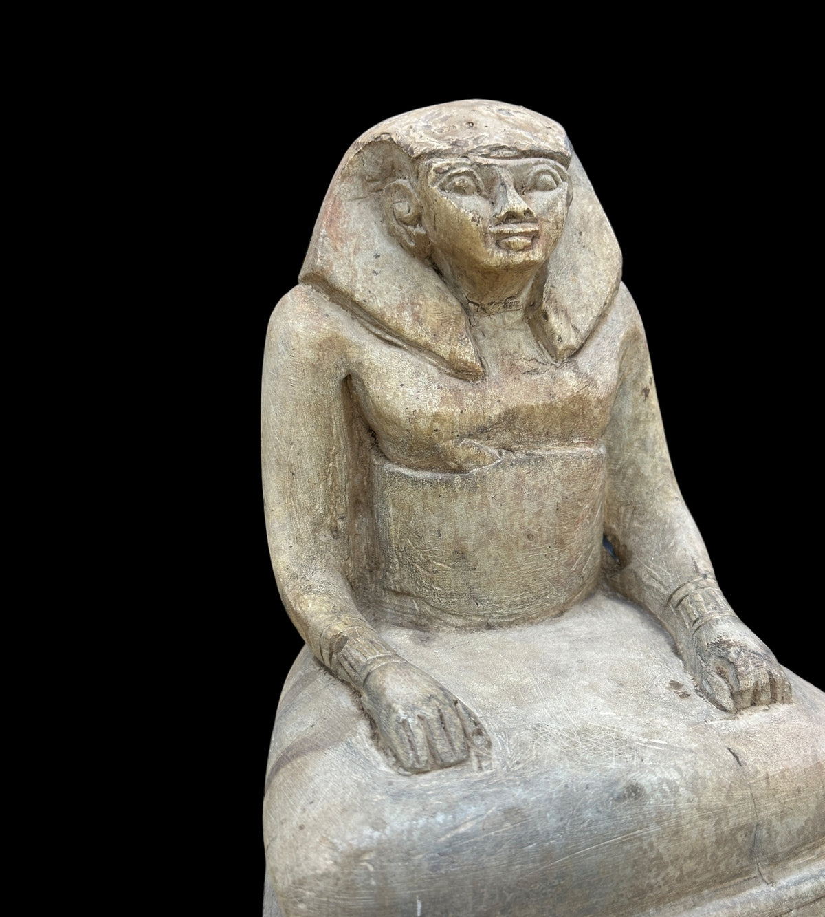 Scribe Statue - Handcarved Limestone