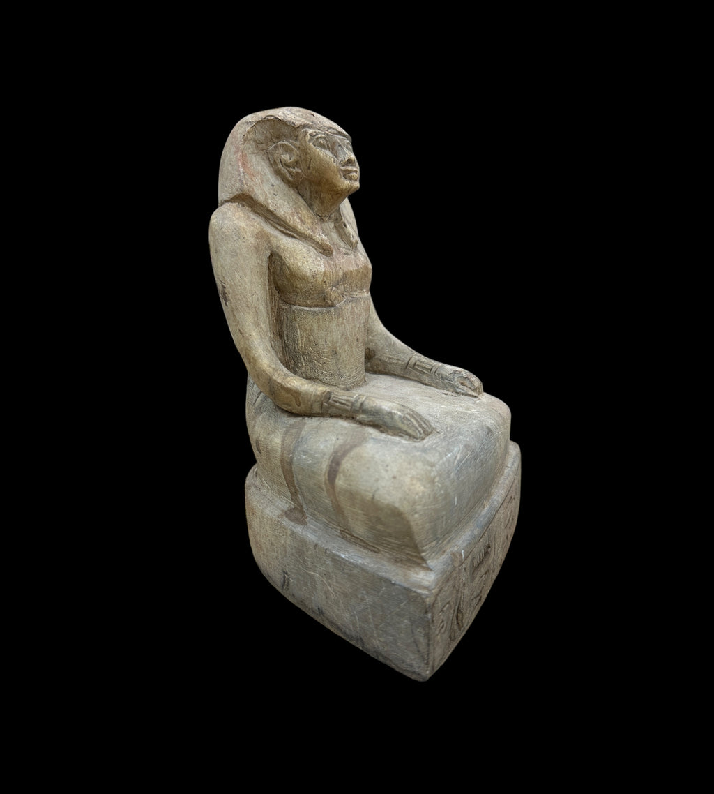 Scribe Statue - Handcarved Limestone