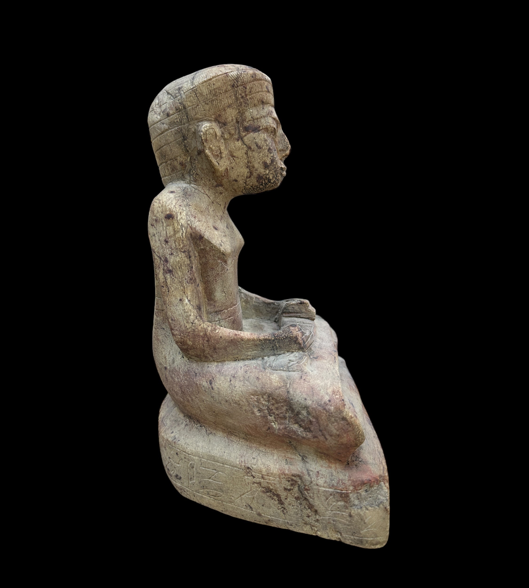 Scribe Statue - Handcarved Limestone