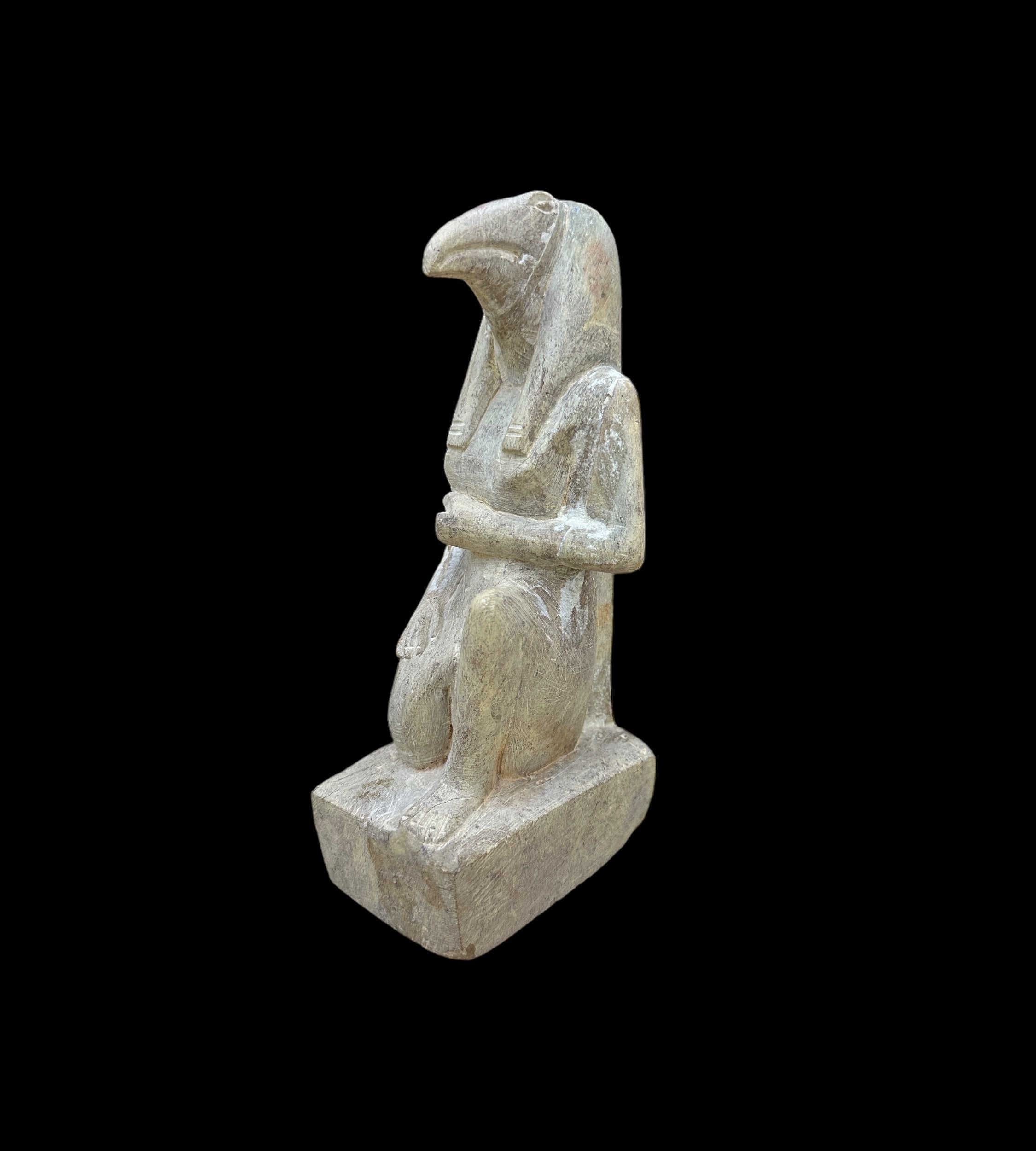 Thoth Statue - Handcarved Limestone