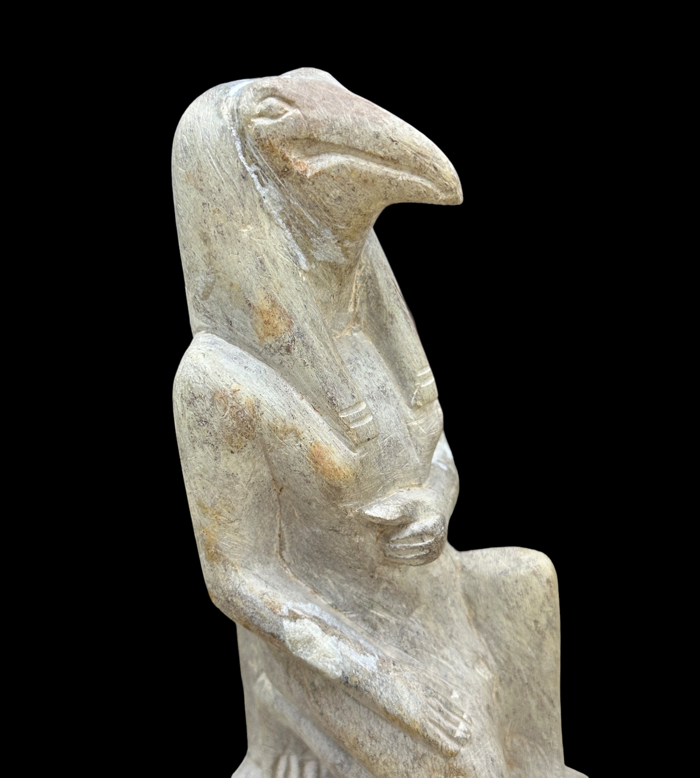 Thoth Statue - Handcarved Limestone