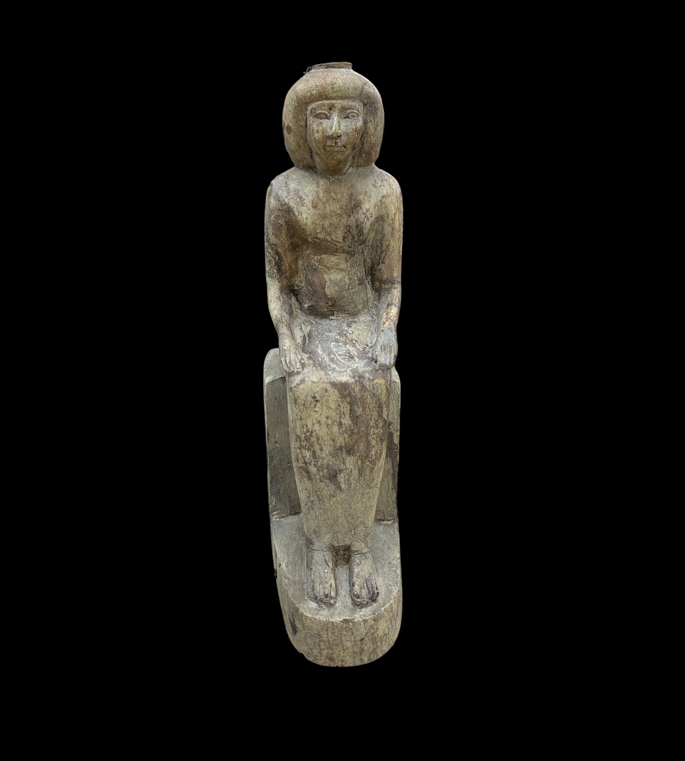 Egyptian Priestess - Handcarved Limestone