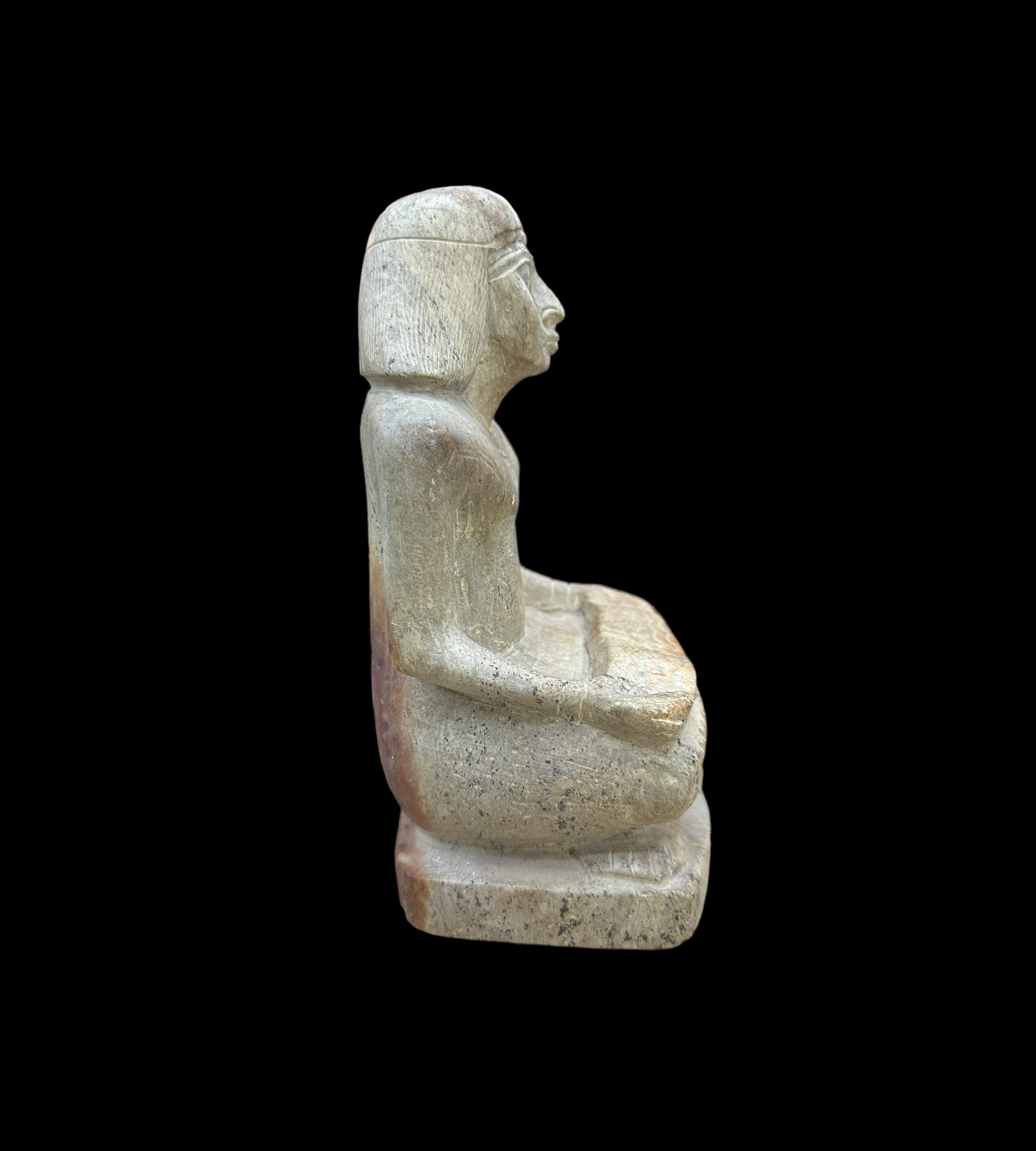 Scribe Statue - Handcarved Limestone