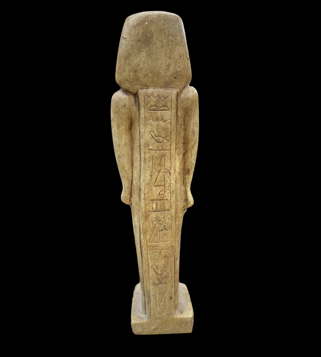 Akhenaten Statue - Handcarved Limestone