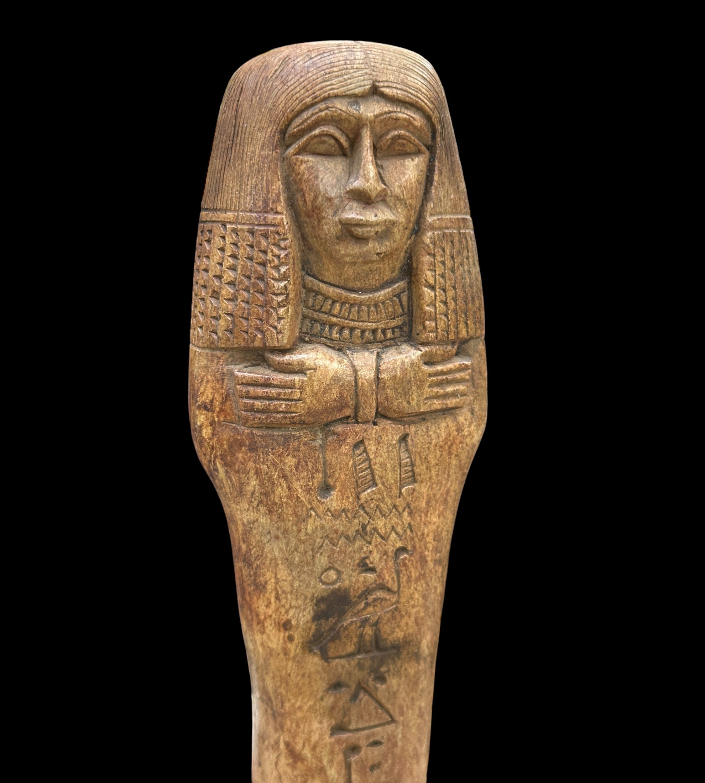 Female Ushabti - Handcarved Limestone