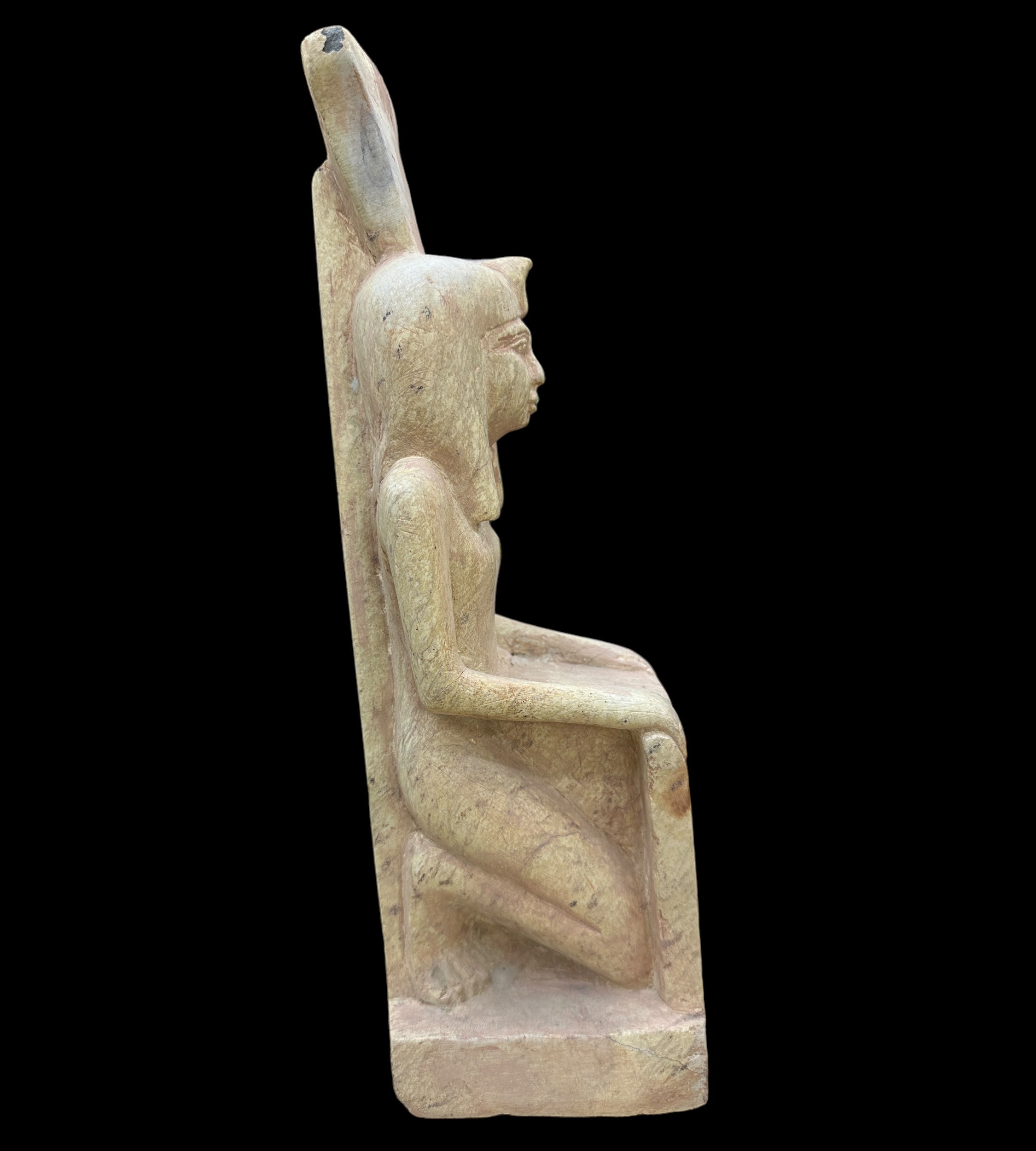 Isis Statue - Handcarved Limestone