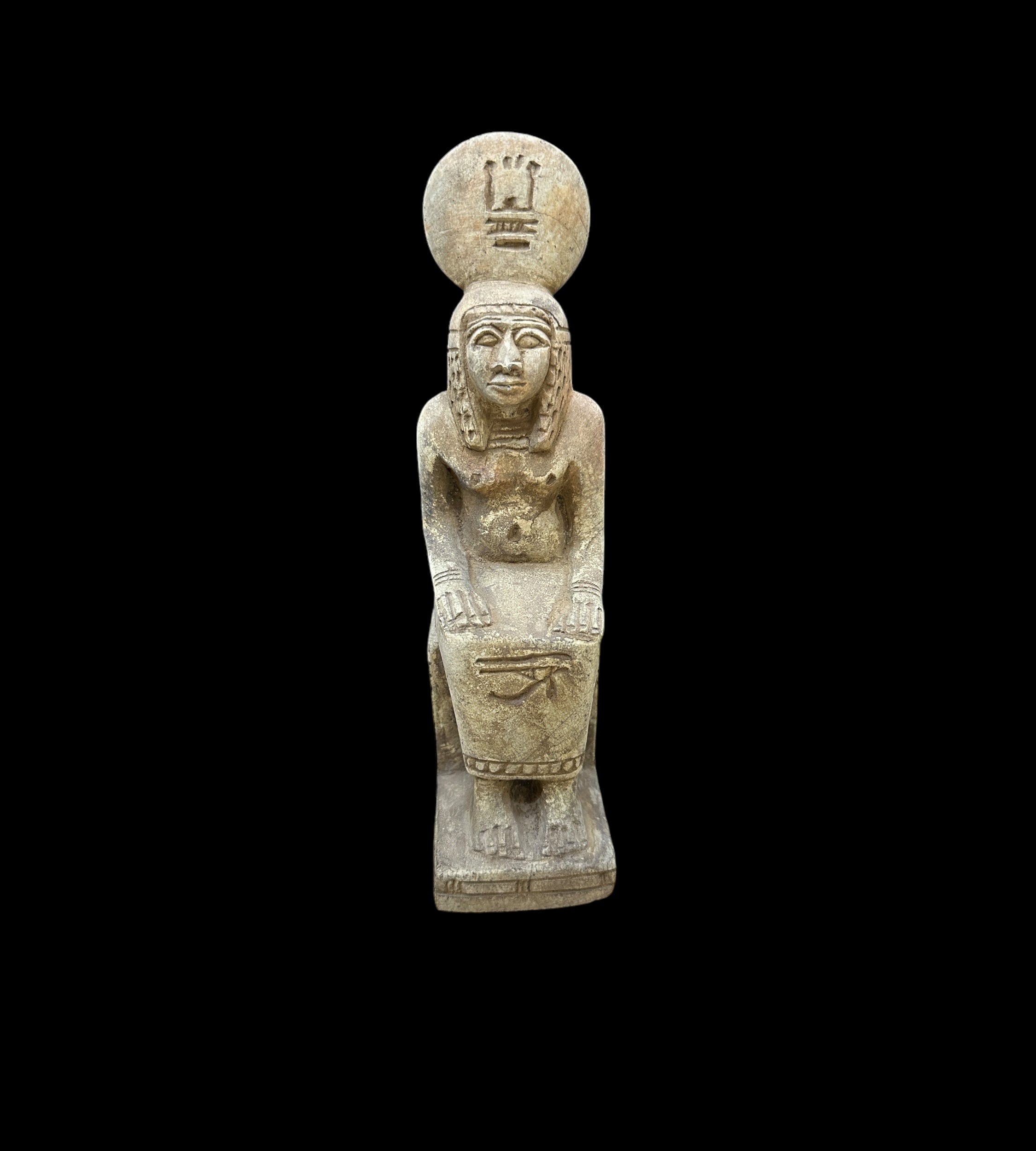 Isis Statue - Handcarved Limestone