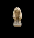 Hand-Carved Egyptian Baboon Statue - 18 cm