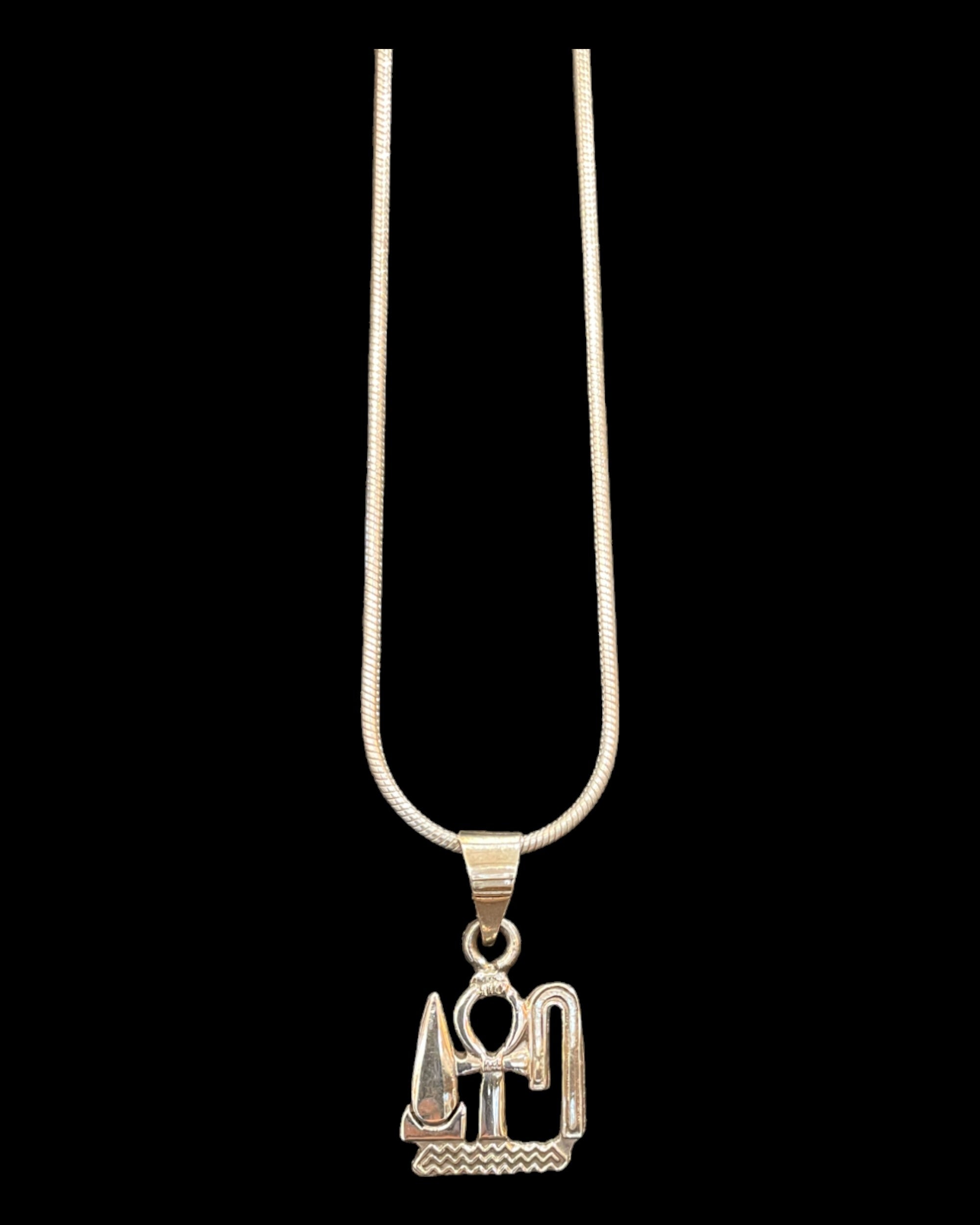 Ankh Crook Pendant