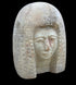 Egyptian High Priestess Bust - Handcarved Limestone