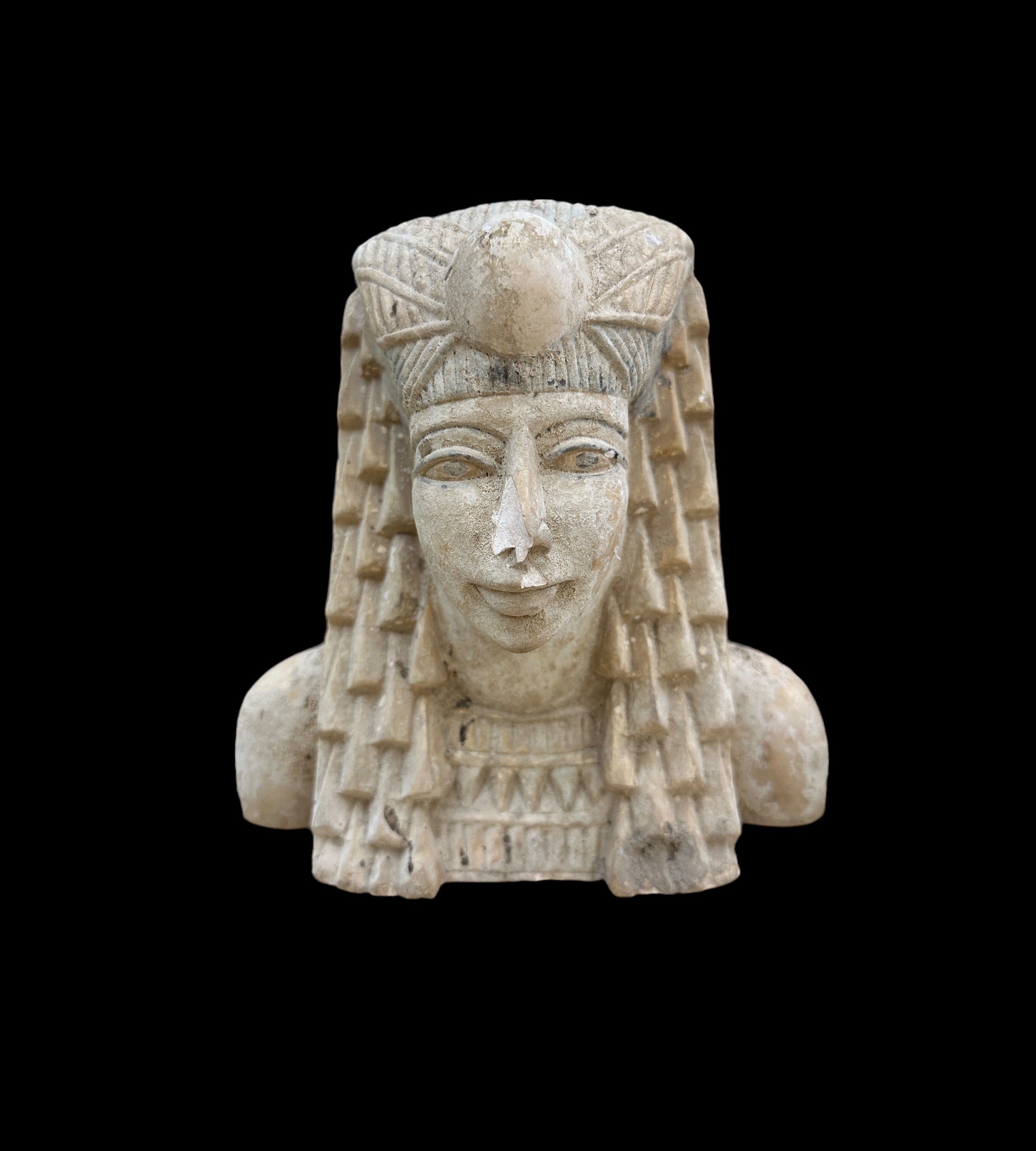 Cleopatra Statue - Handcarved Limestone