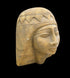 Egyptian High Priestess Bust - Handcarved Sandstone