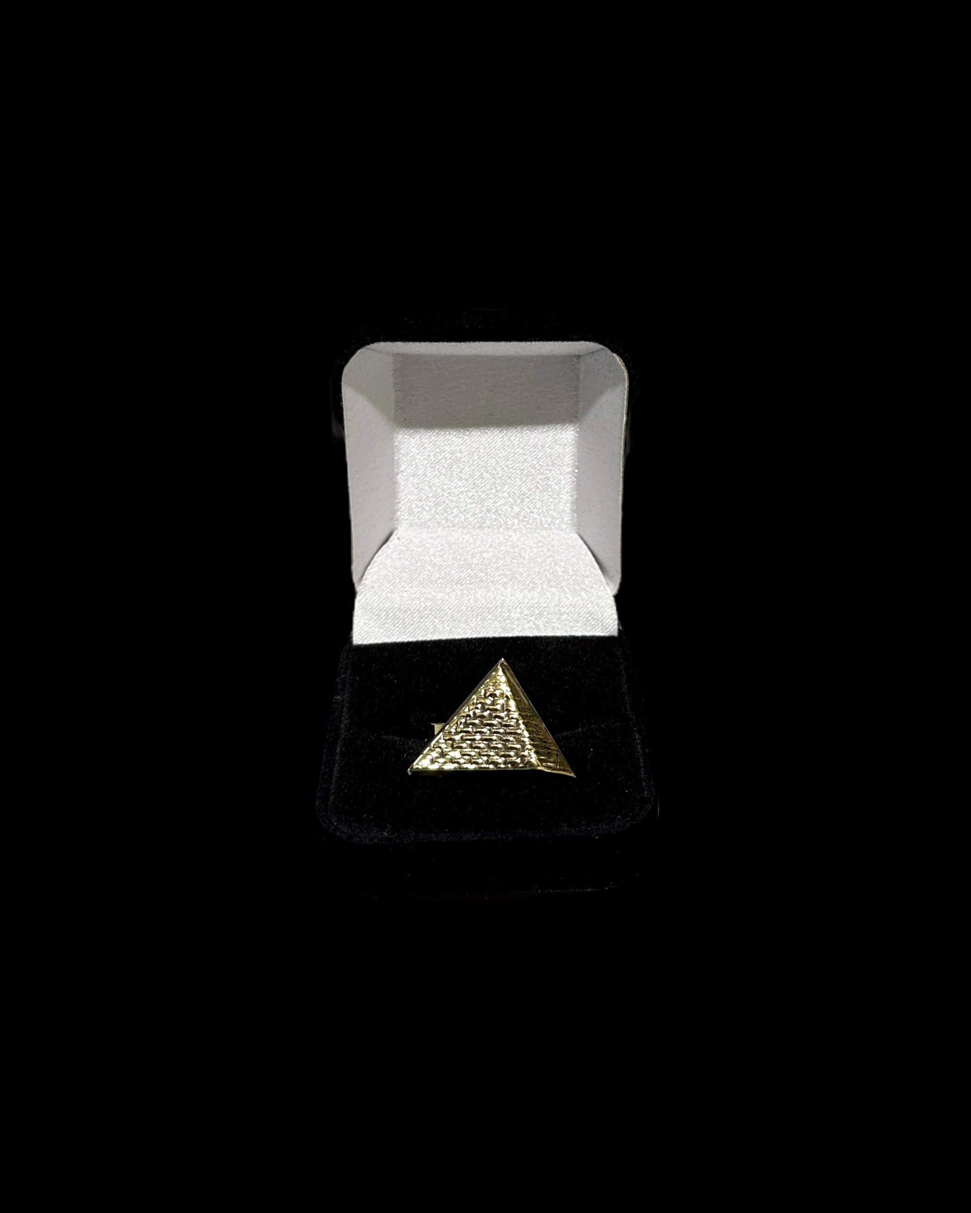 Pyramid Ring - Brass