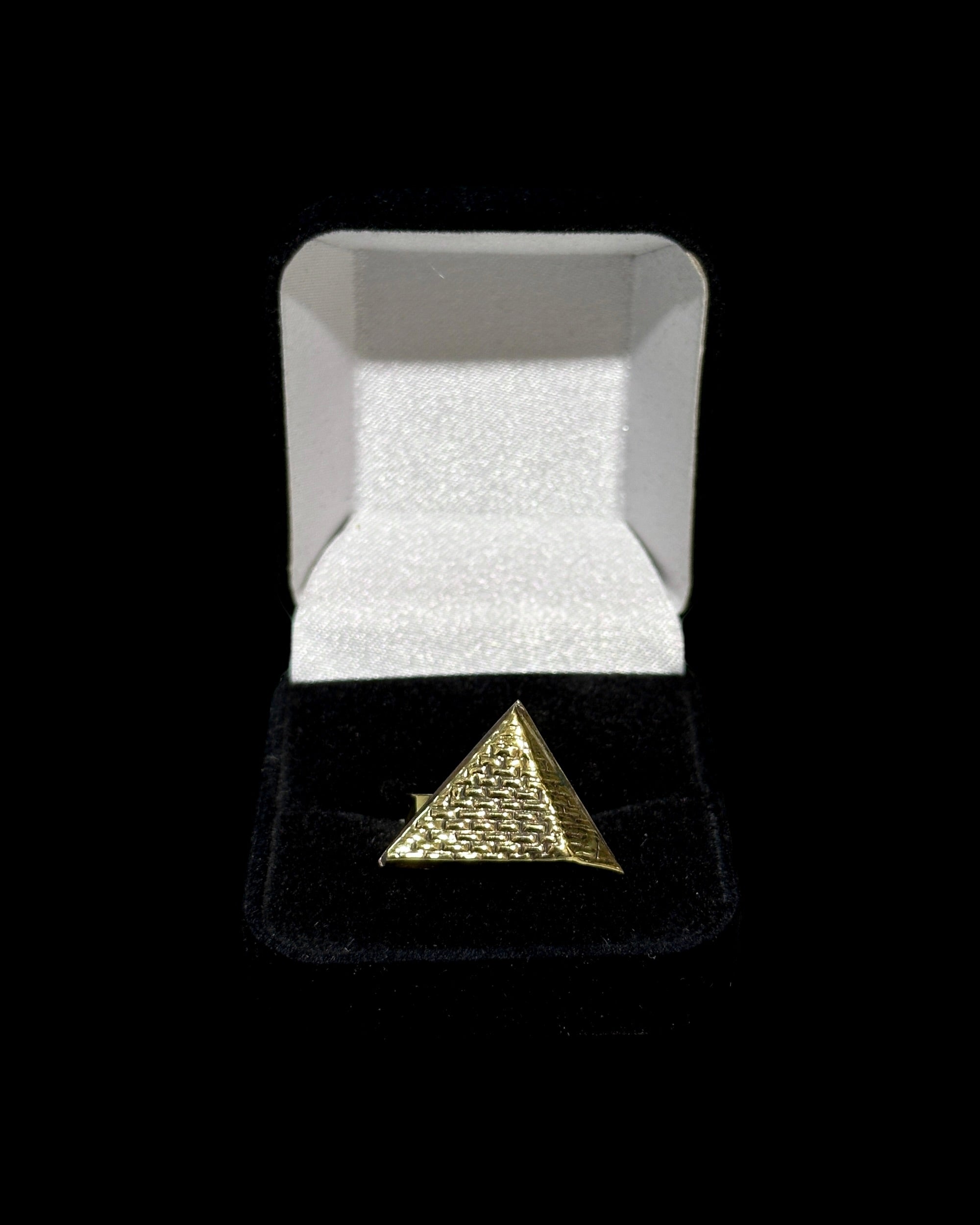 Pyramid Ring - Brass