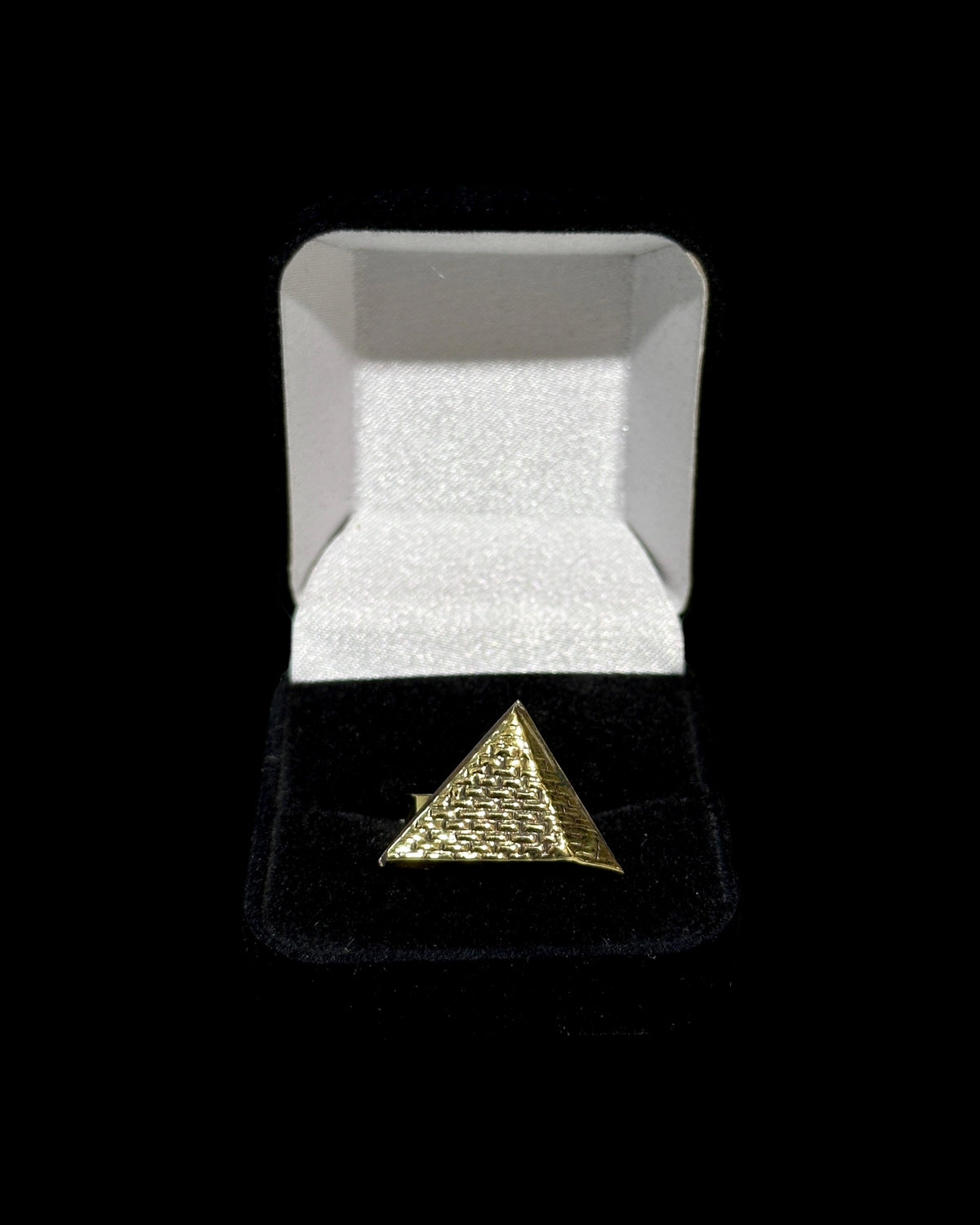 Pyramid Ring - Brass