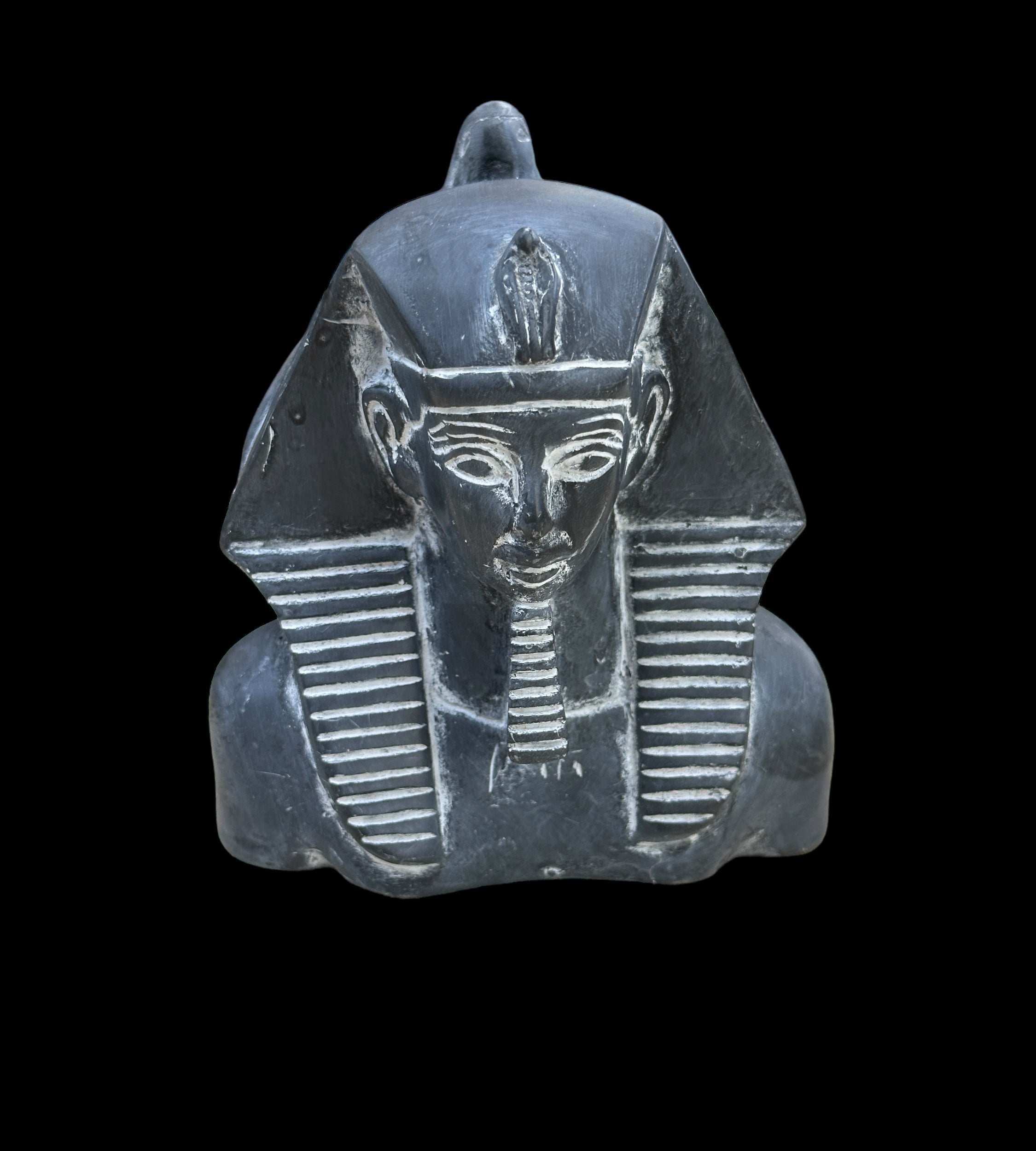 Pharaoh Khafre Bust - Basalt