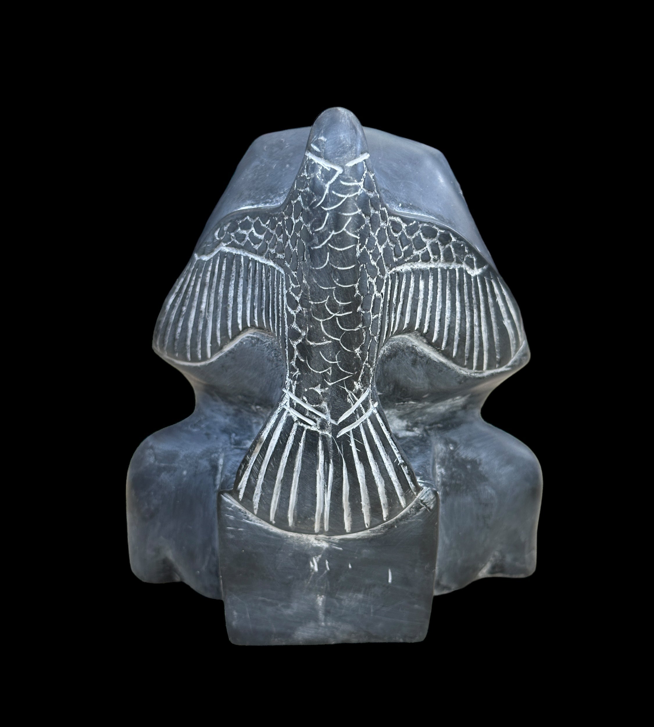 Pharaoh Khafre Bust - Basalt