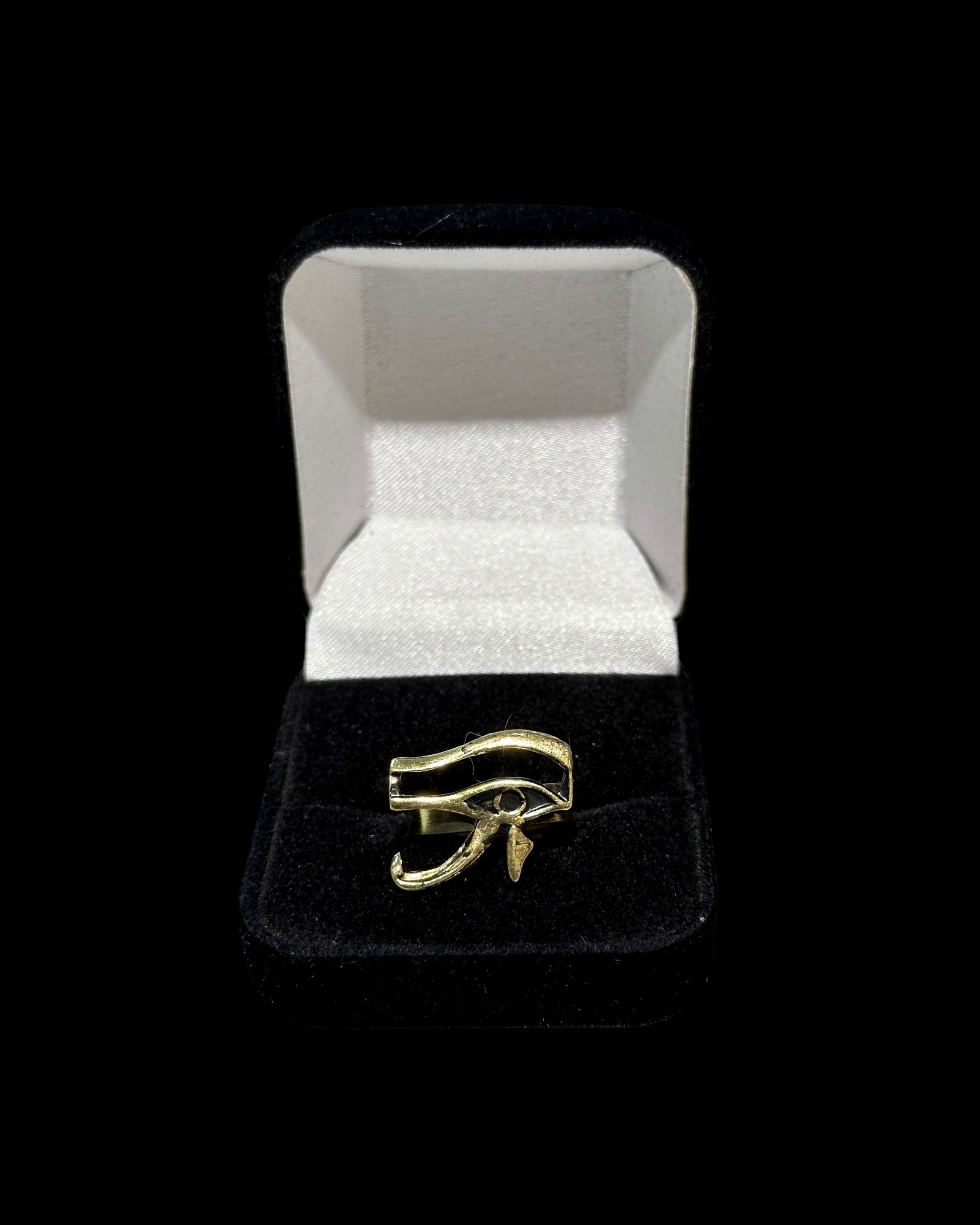 Eye of Horus Ring - Brass