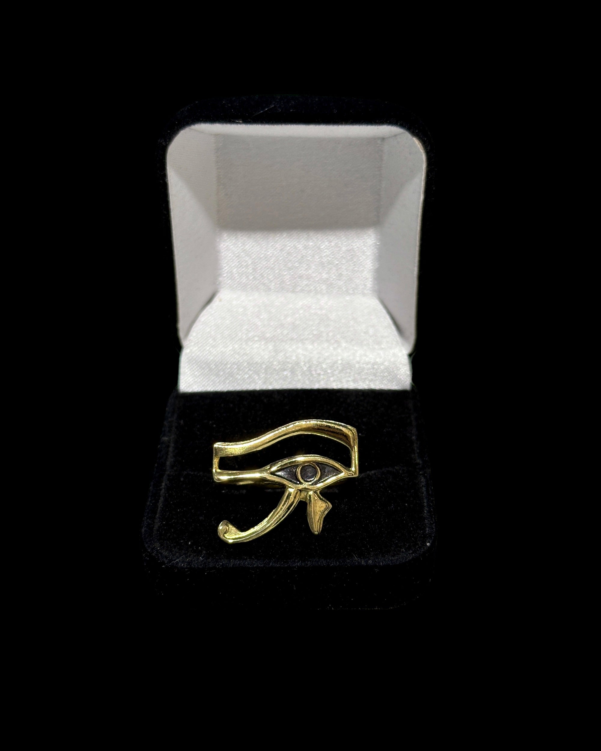 Eye of Horus Ring - Brass