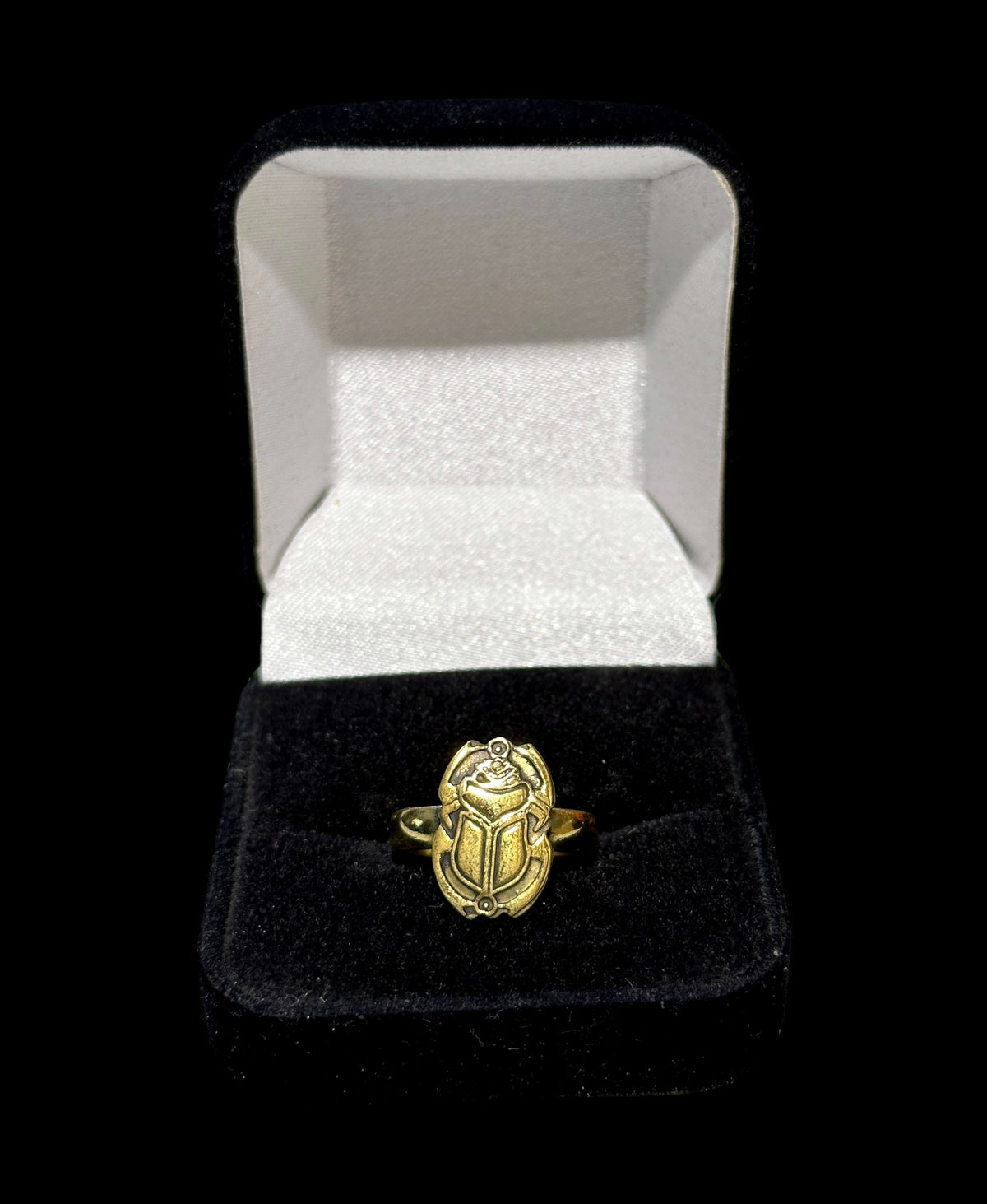 Scarab Ring - Brass