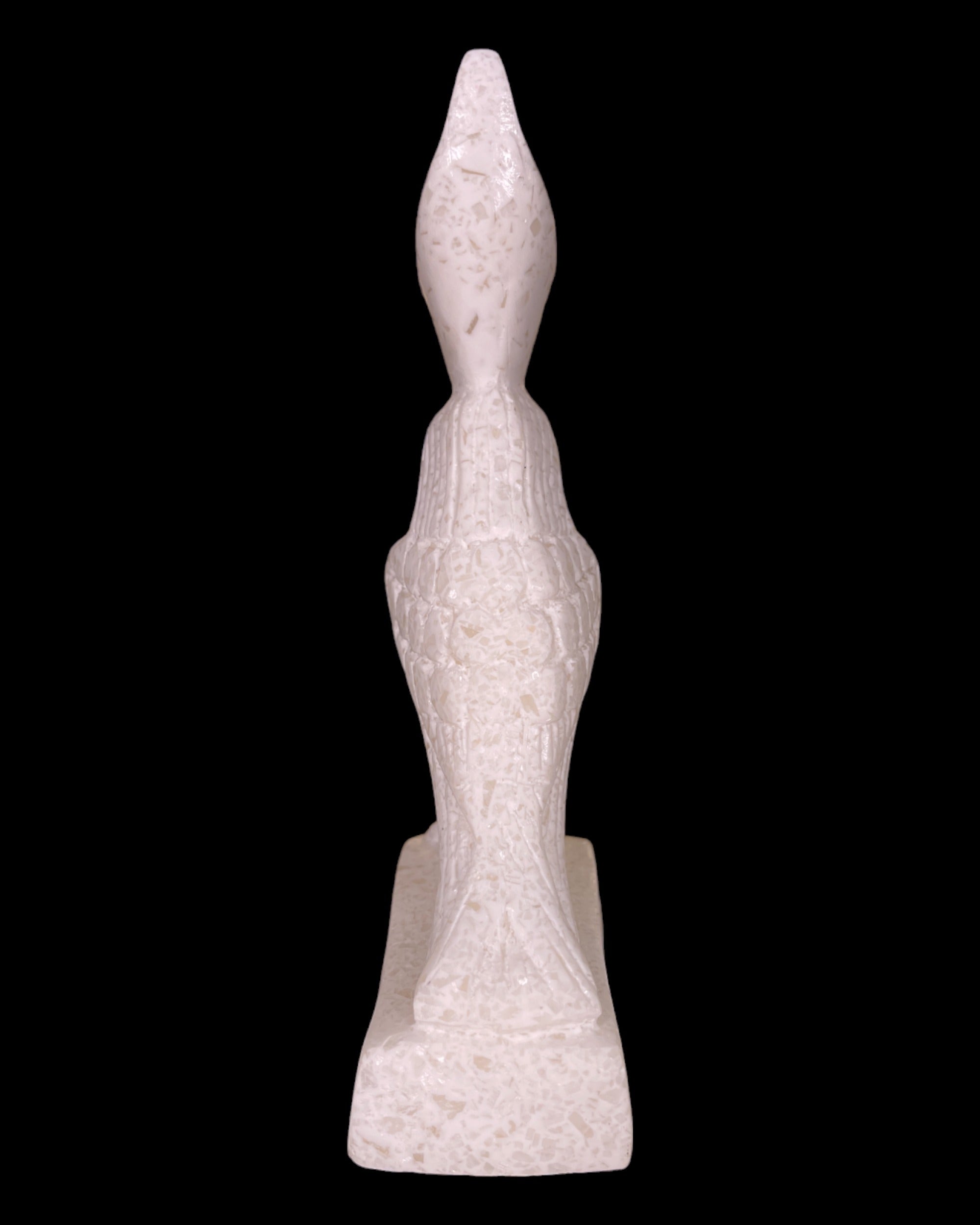 Alabaster Horus on Base Statue