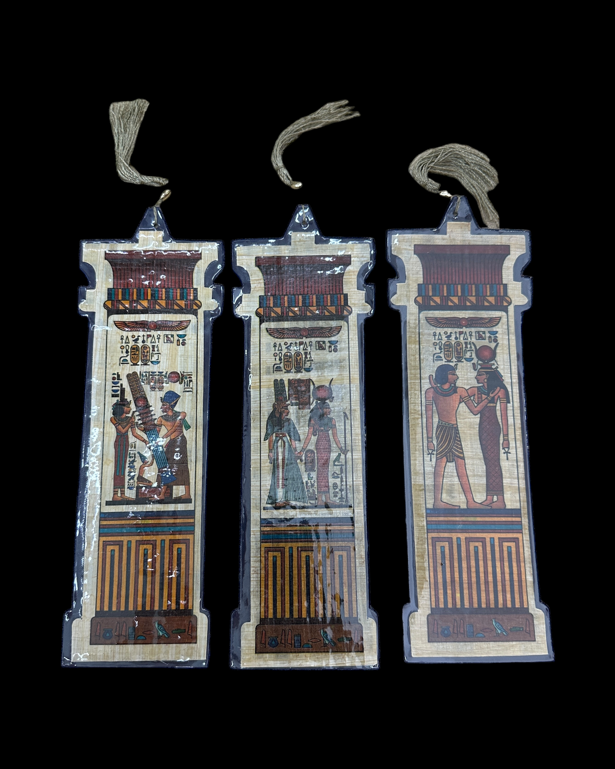 Papyrus Bookmarks - Set of 3