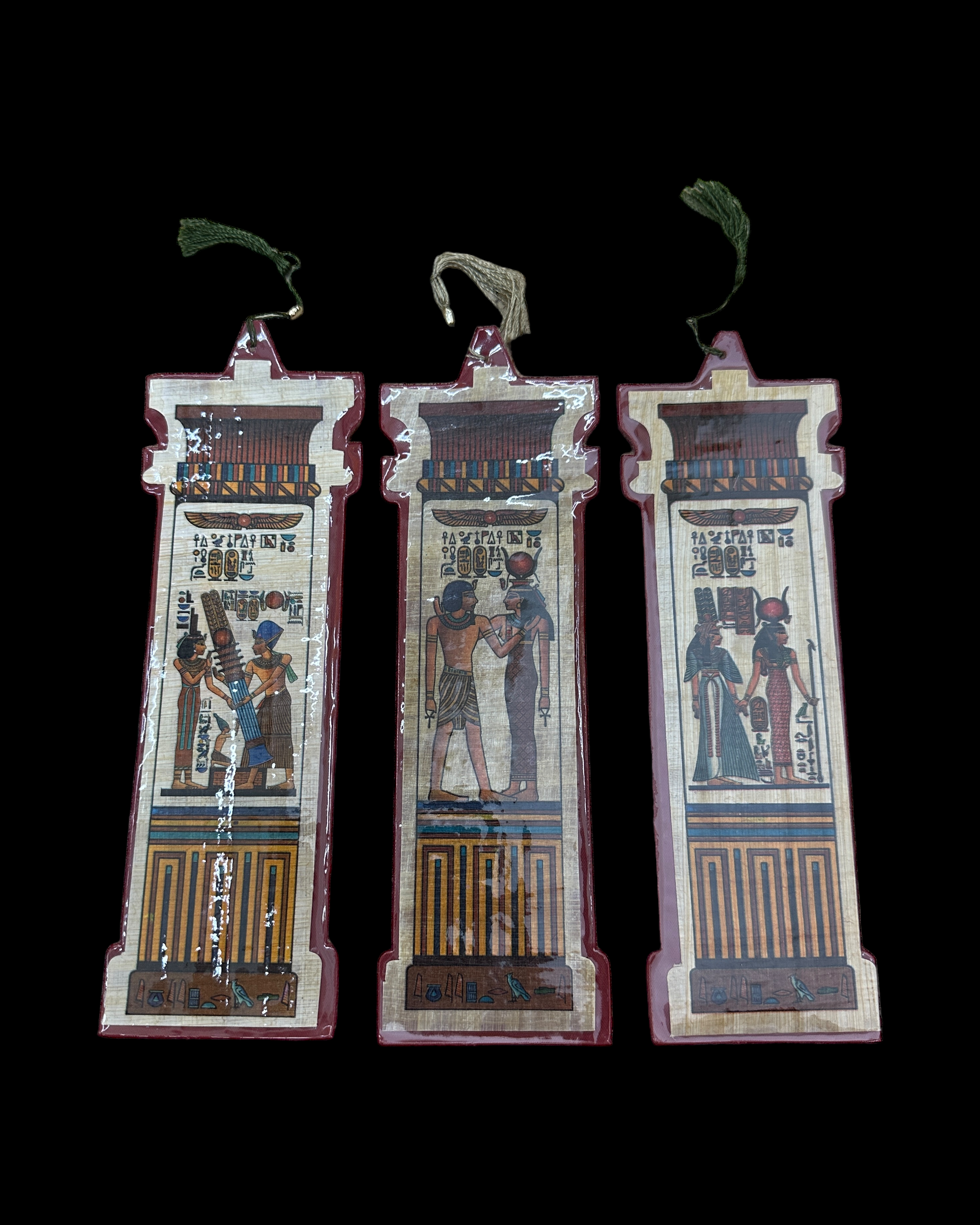 Papyrus Bookmarks - Set of 3