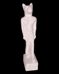Alabaster Standing Bastet Statue