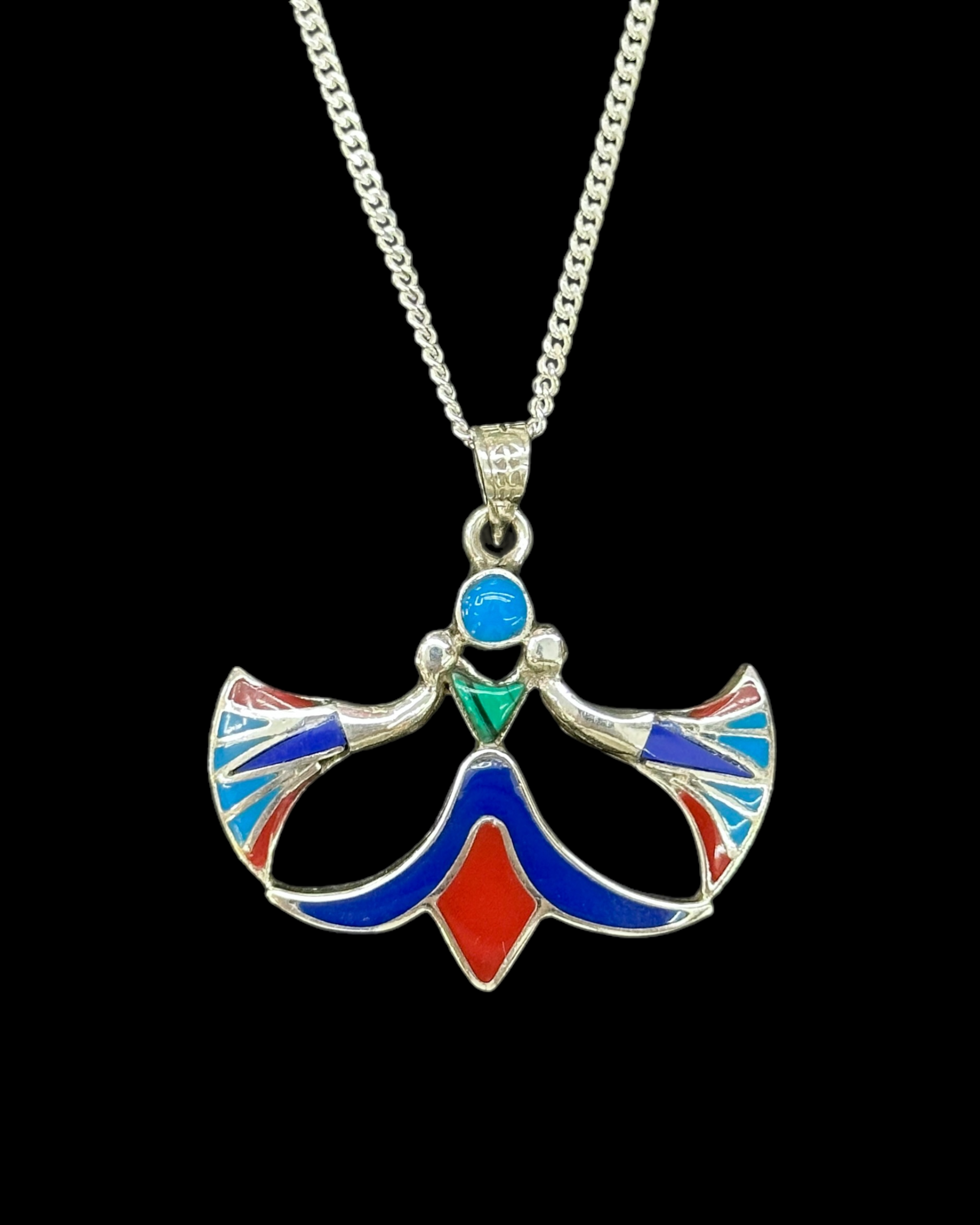 Triple Lotus Pendant