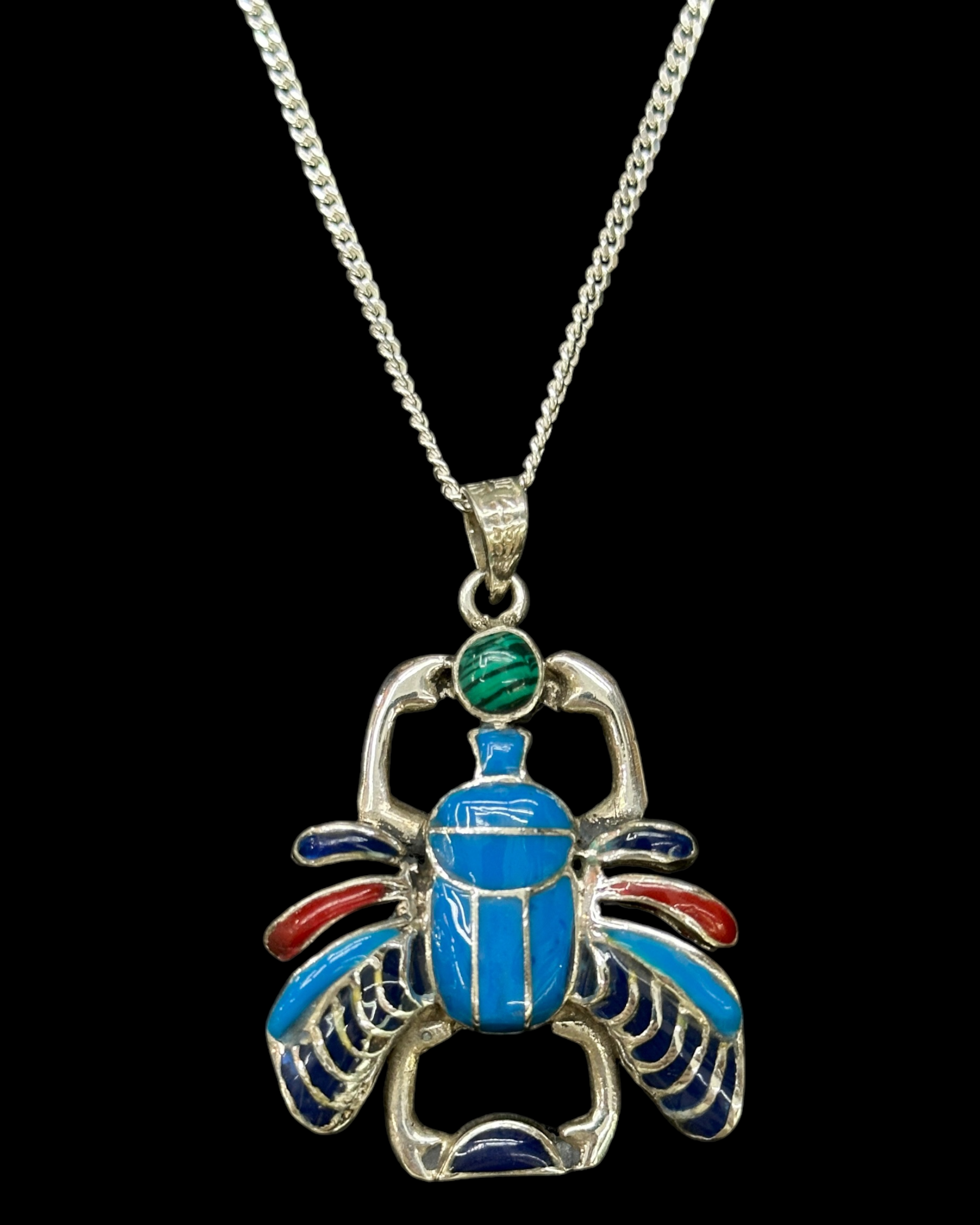 Winged Scarab Pendant