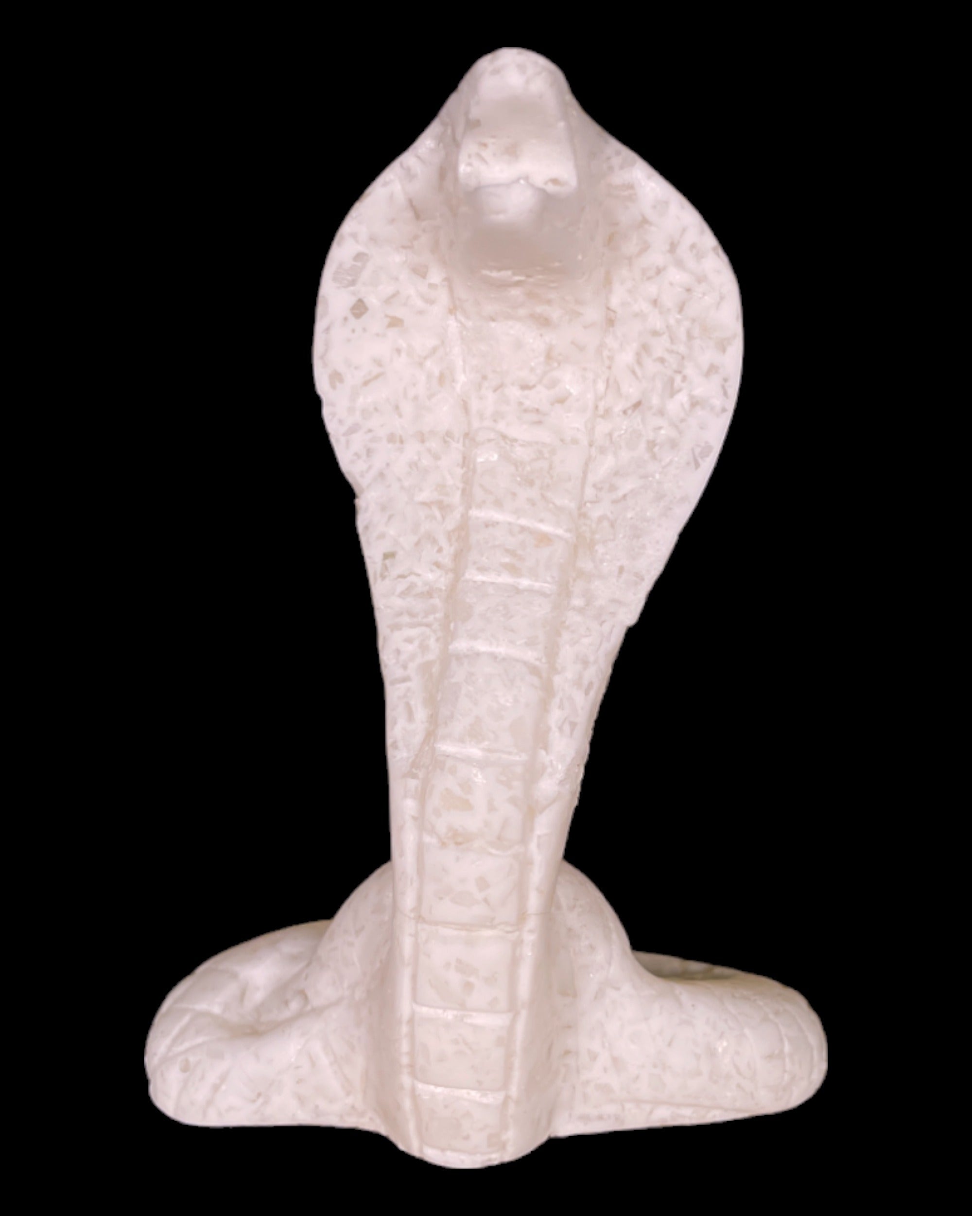 Alabaster Cobra Statue