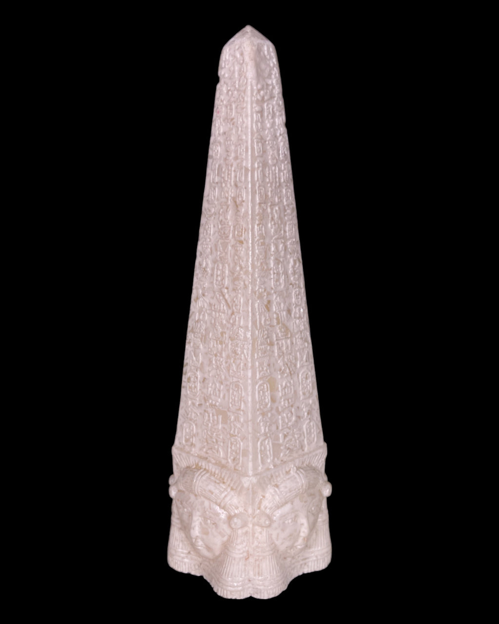 Alabaster Hathor Obelisk Statue