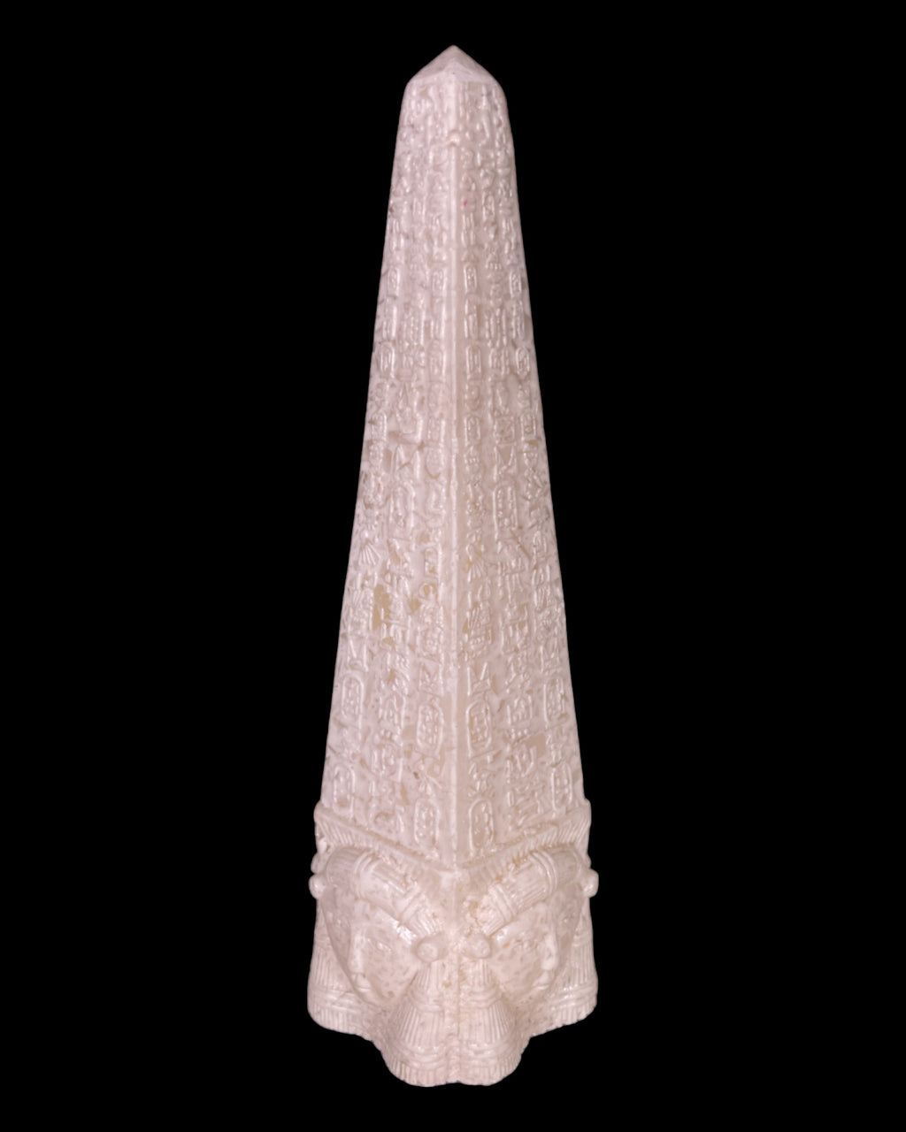 Alabaster Hathor Obelisk Statue