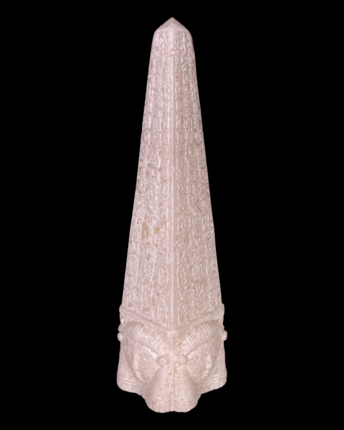 Alabaster Hathor Obelisk Statue